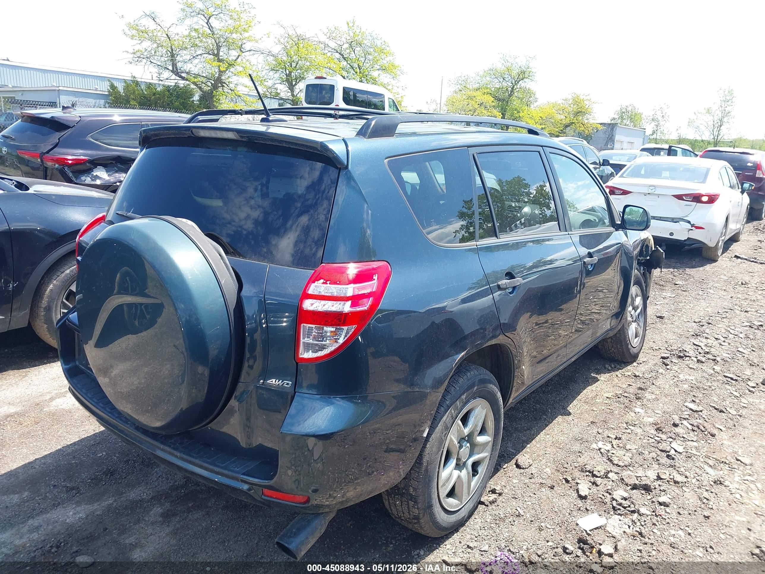 2009 Toyota Rav4   Green vin: JTMBF33V395011719
