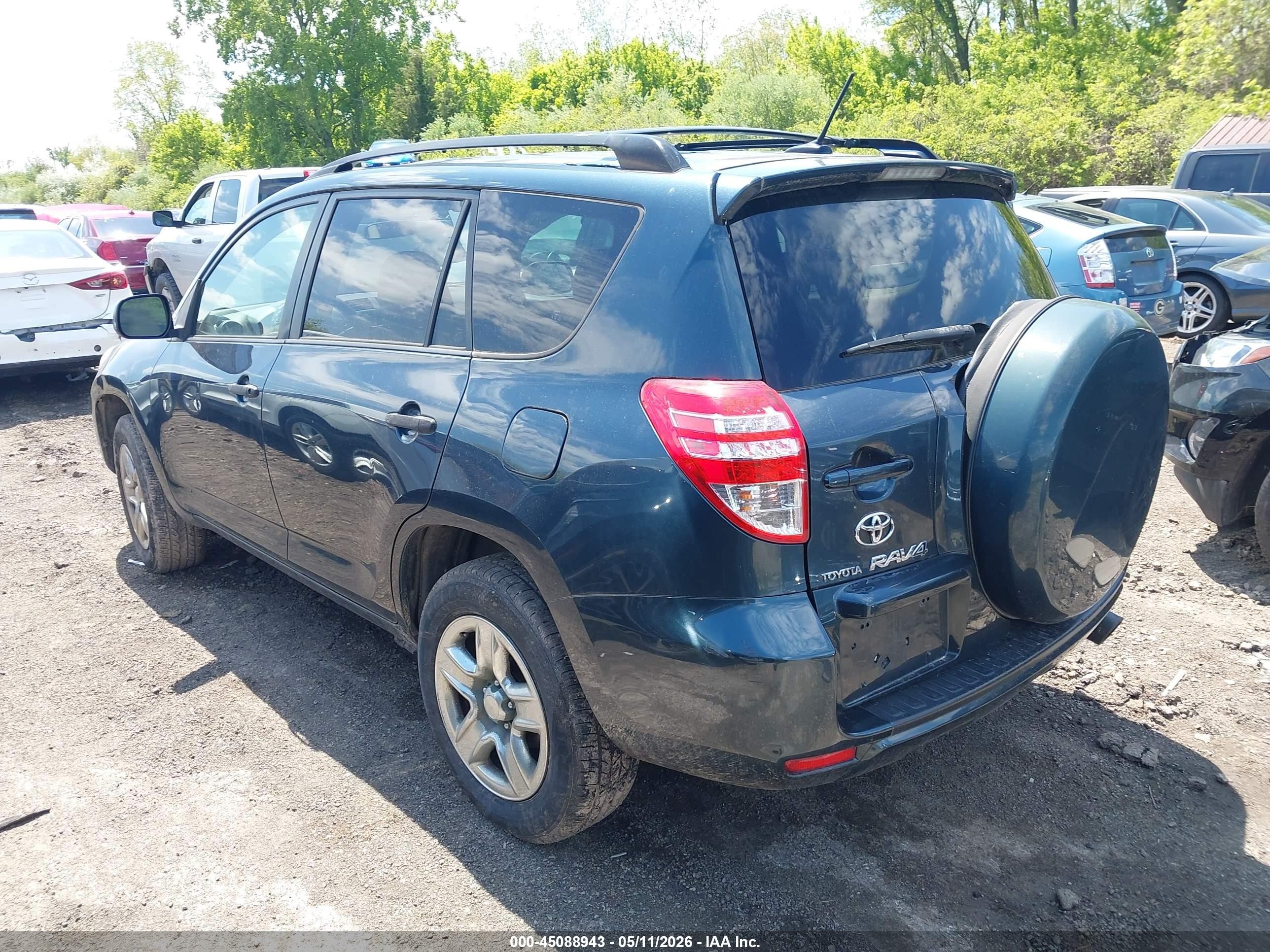 2009 Toyota Rav4   Green vin: JTMBF33V395011719
