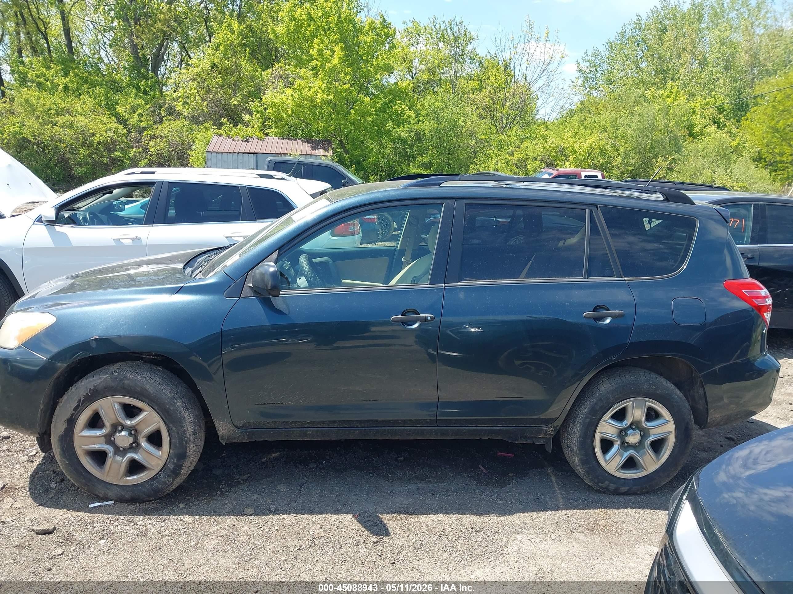 2009 Toyota Rav4   Green vin: JTMBF33V395011719