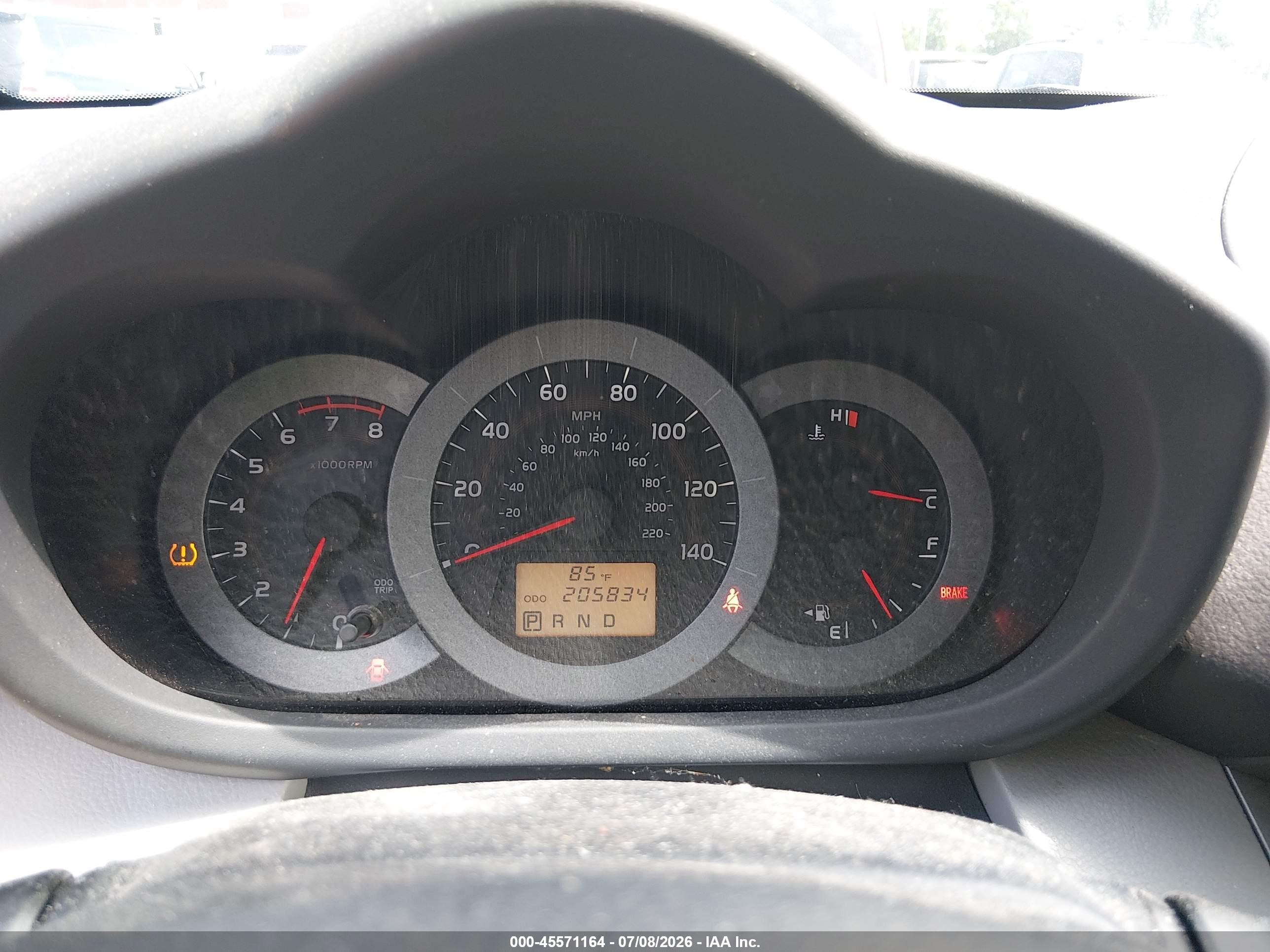 2009 Toyota Rav4 Silver vin: JTMBF33V395015057