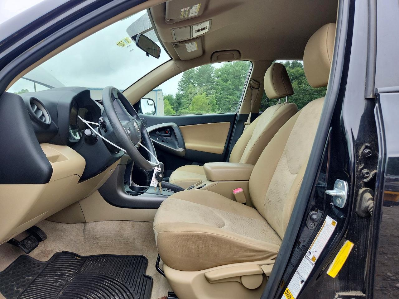 2009 Toyota Rav4 Base Black vin: JTMBF33V39D011774