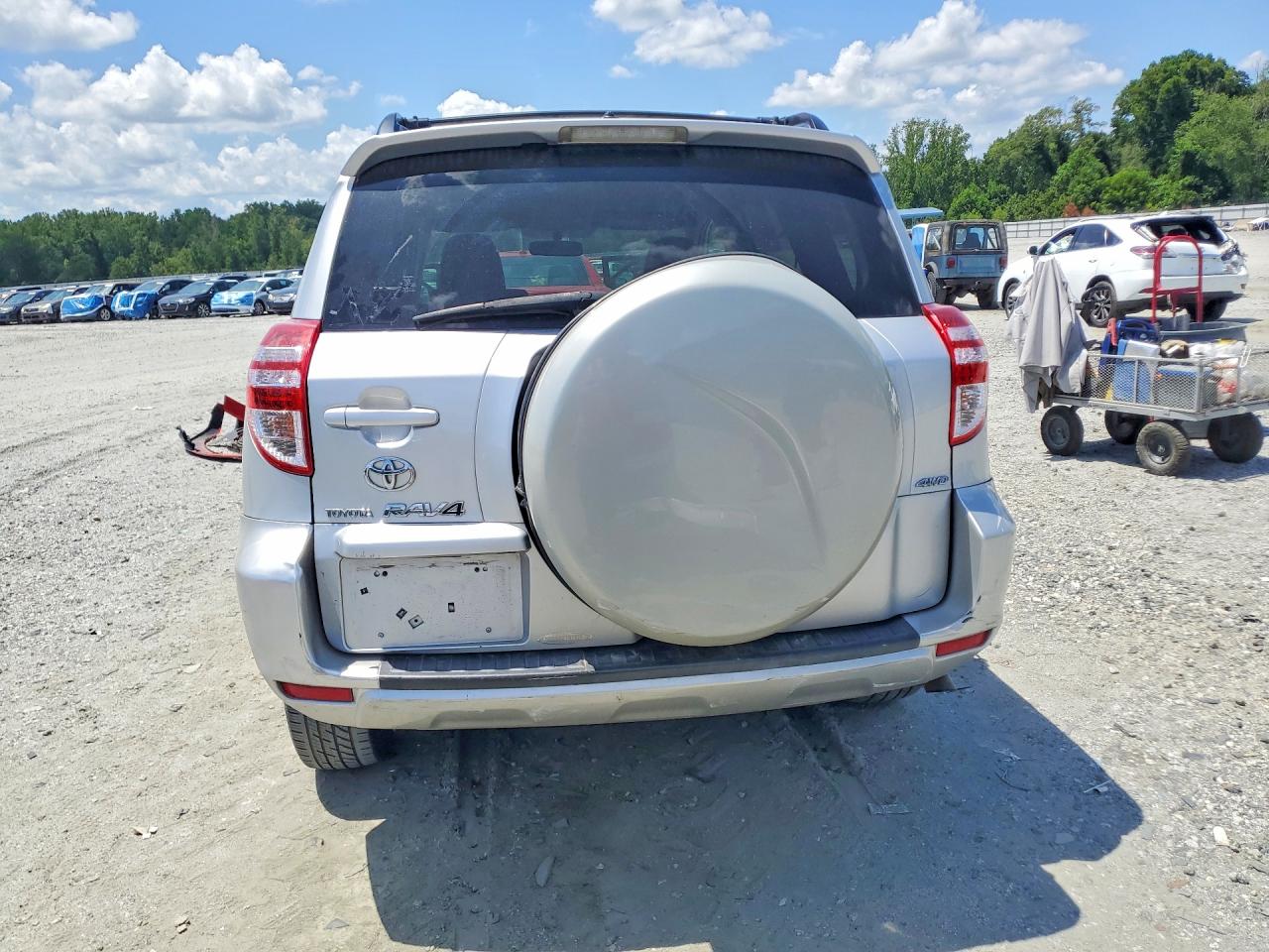 2009 Toyota Rav4 Base Gray vin: JTMBF33V39D015677