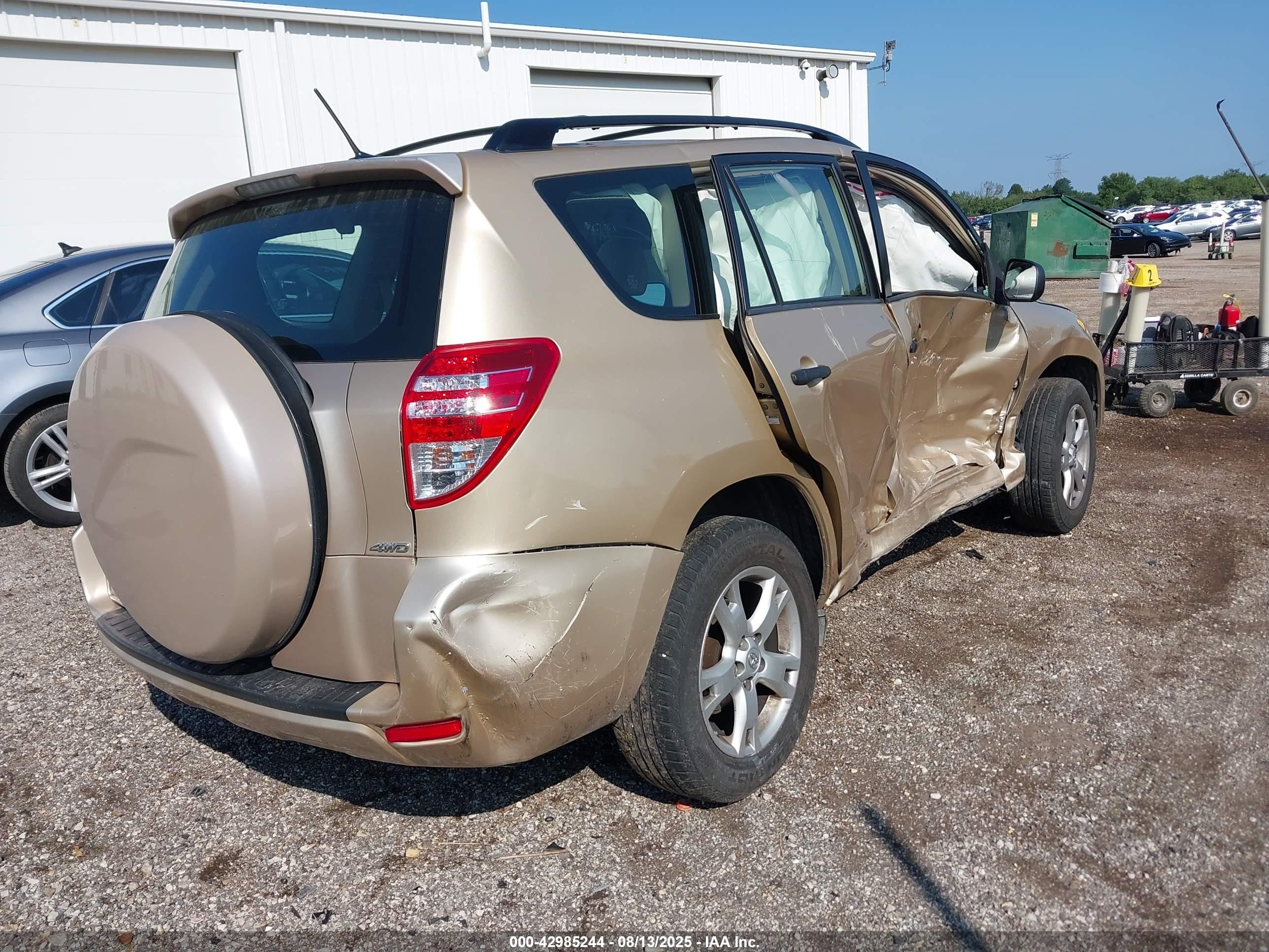 2009 Toyota Rav4   Tan vin: JTMBF33V495003242