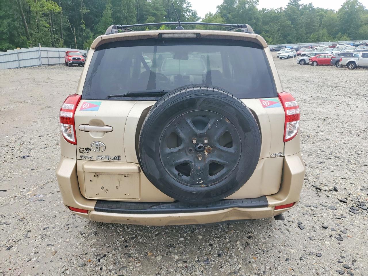 2009 Toyota Rav4 Base Желто-коричневый vin: JTMBF33V495013575
