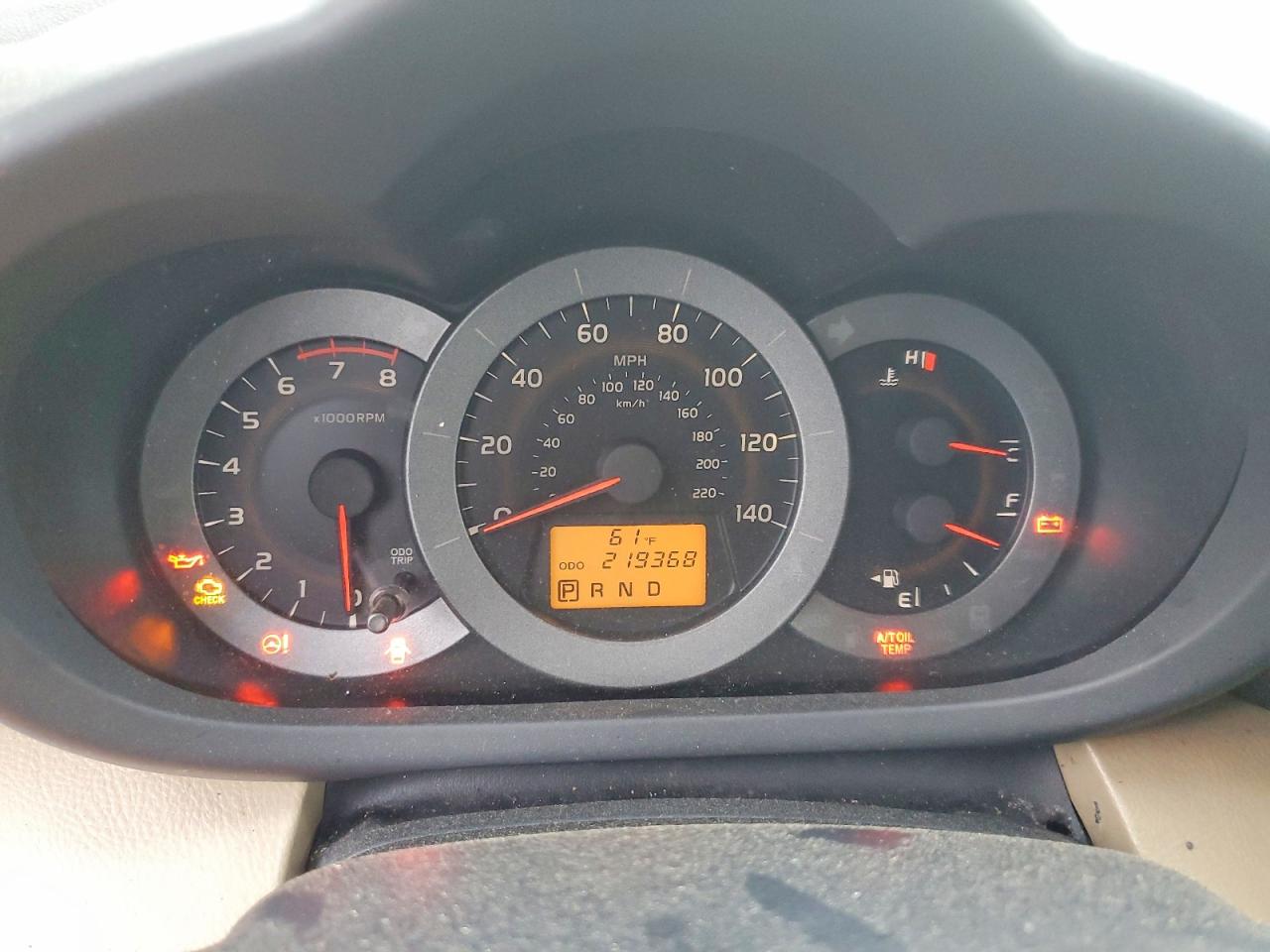 2009 Toyota Rav4 Base Желто-коричневый vin: JTMBF33V495013575