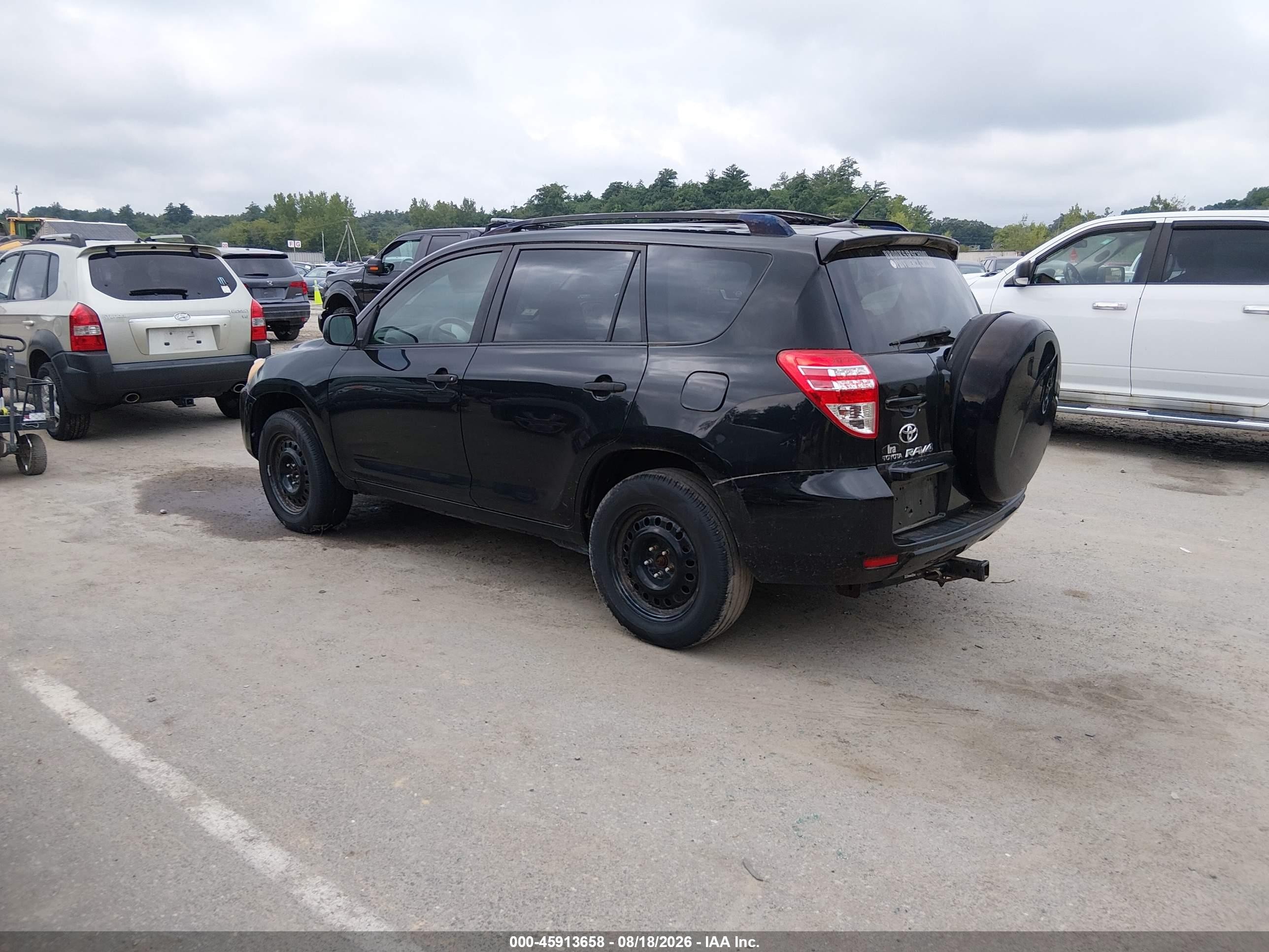 2009 Toyota Rav4   Black vin: JTMBF33V495015987