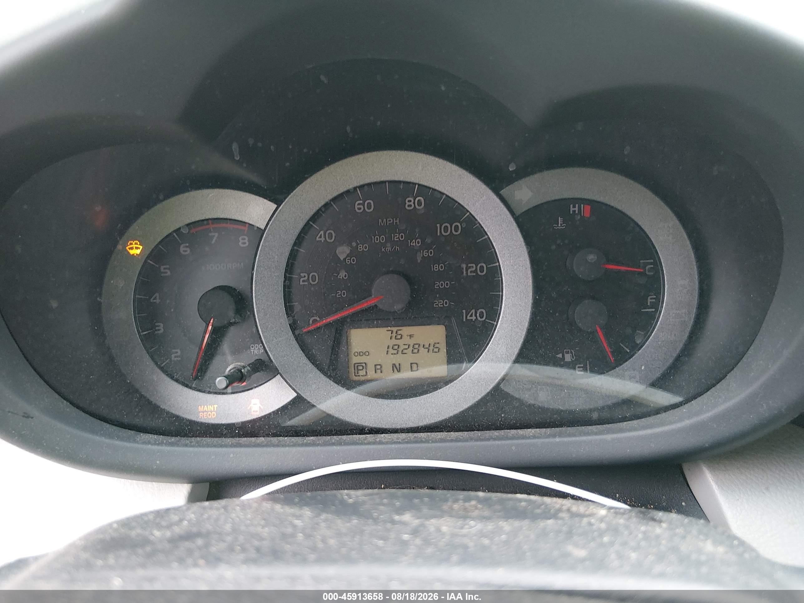 2009 Toyota Rav4   Black vin: JTMBF33V495015987