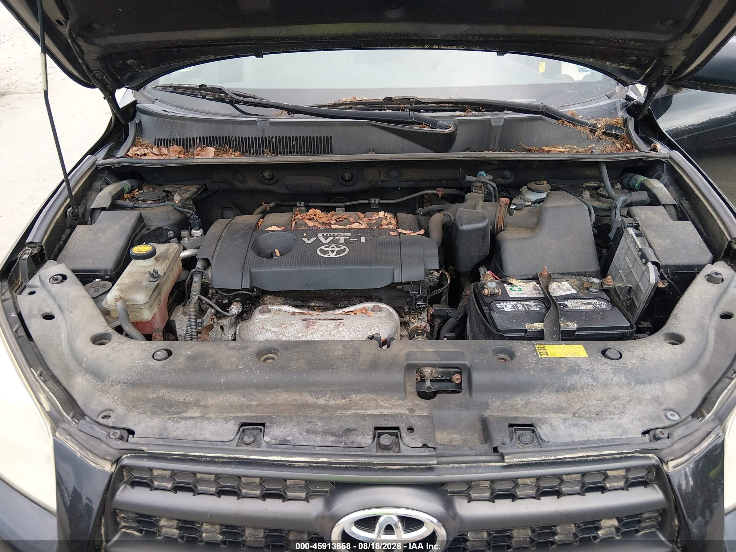 2009 Toyota Rav4   Black vin: JTMBF33V495015987