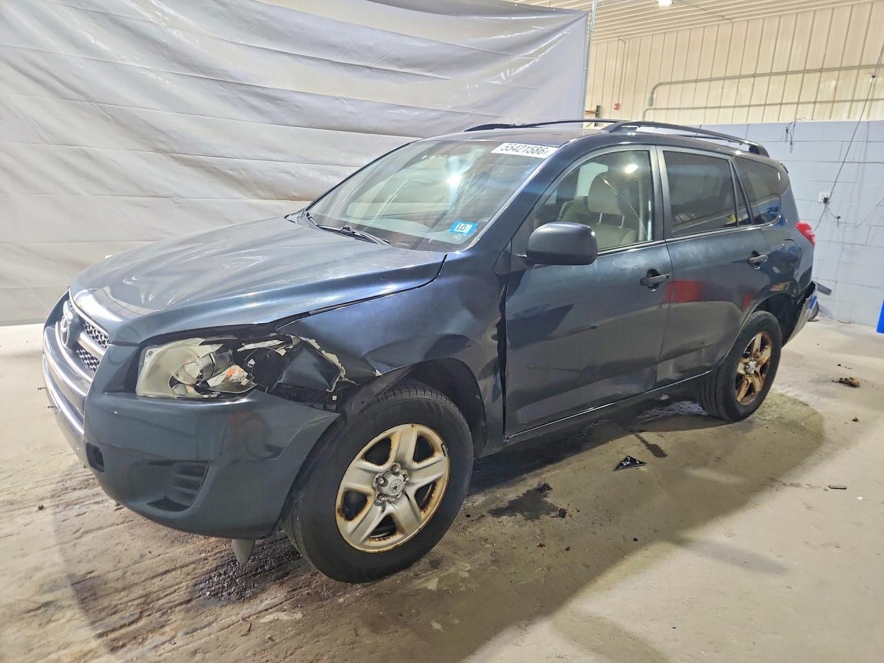 2009 Toyota Rav4 Base Blue vin: JTMBF33V49D008771