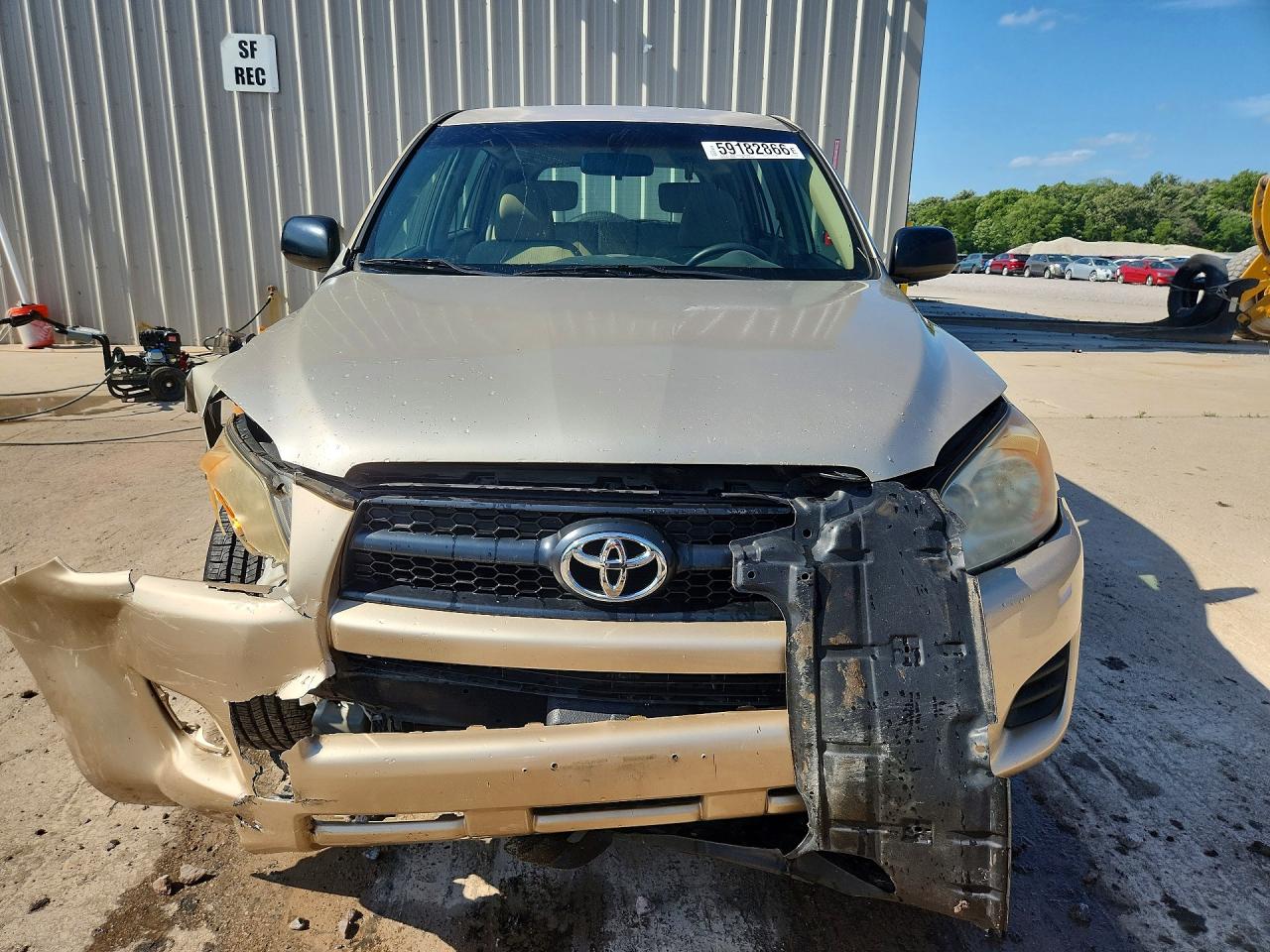 2009 Toyota Rav4 Base Beige vin: JTMBF33V49D012500