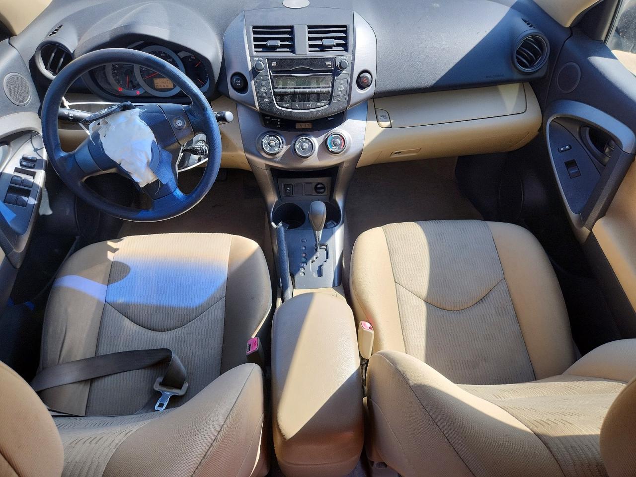 2009 Toyota Rav4 Base Beige vin: JTMBF33V49D012500