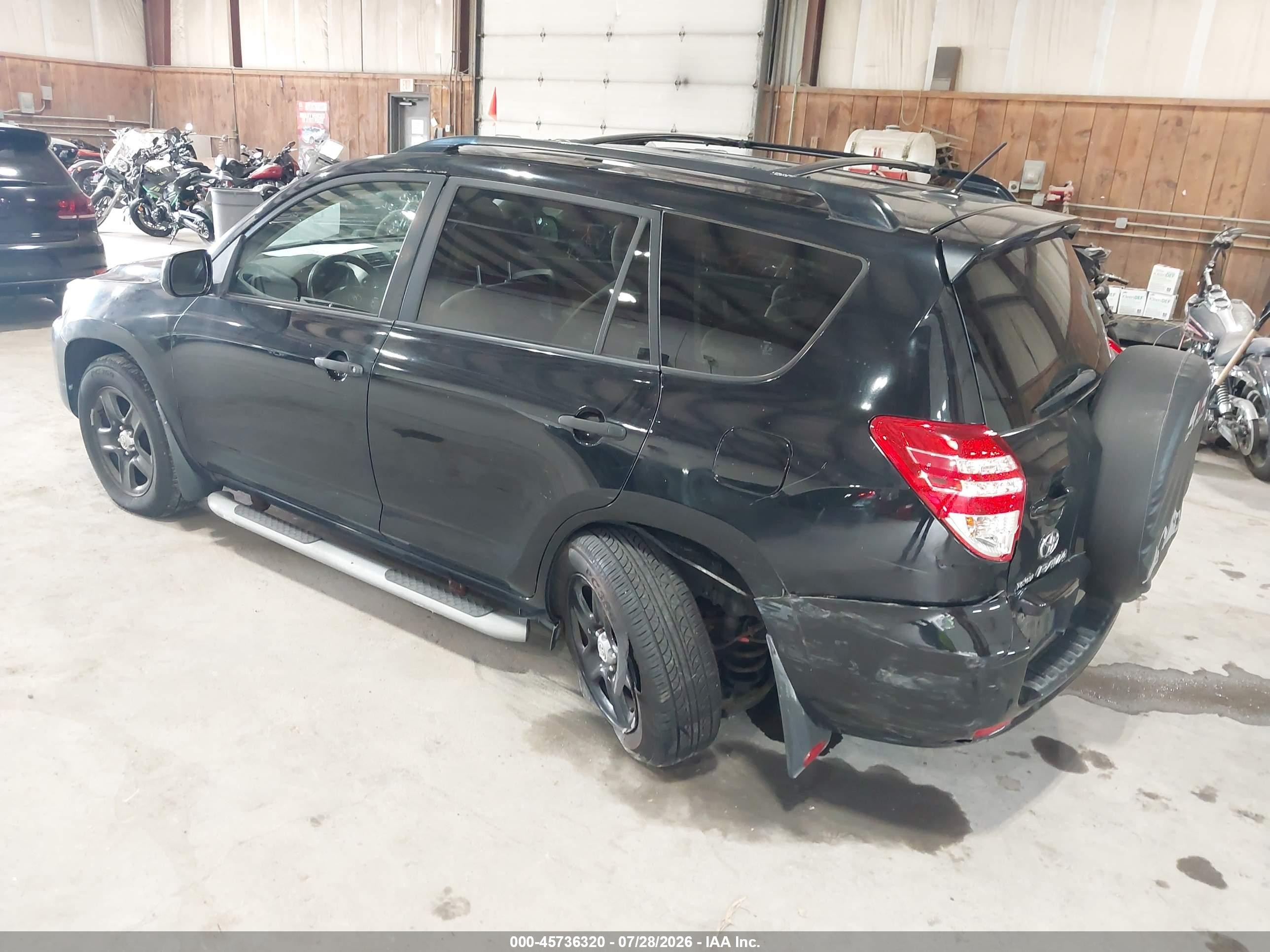2009 Toyota Rav4   Black vin: JTMBF33V49D019639