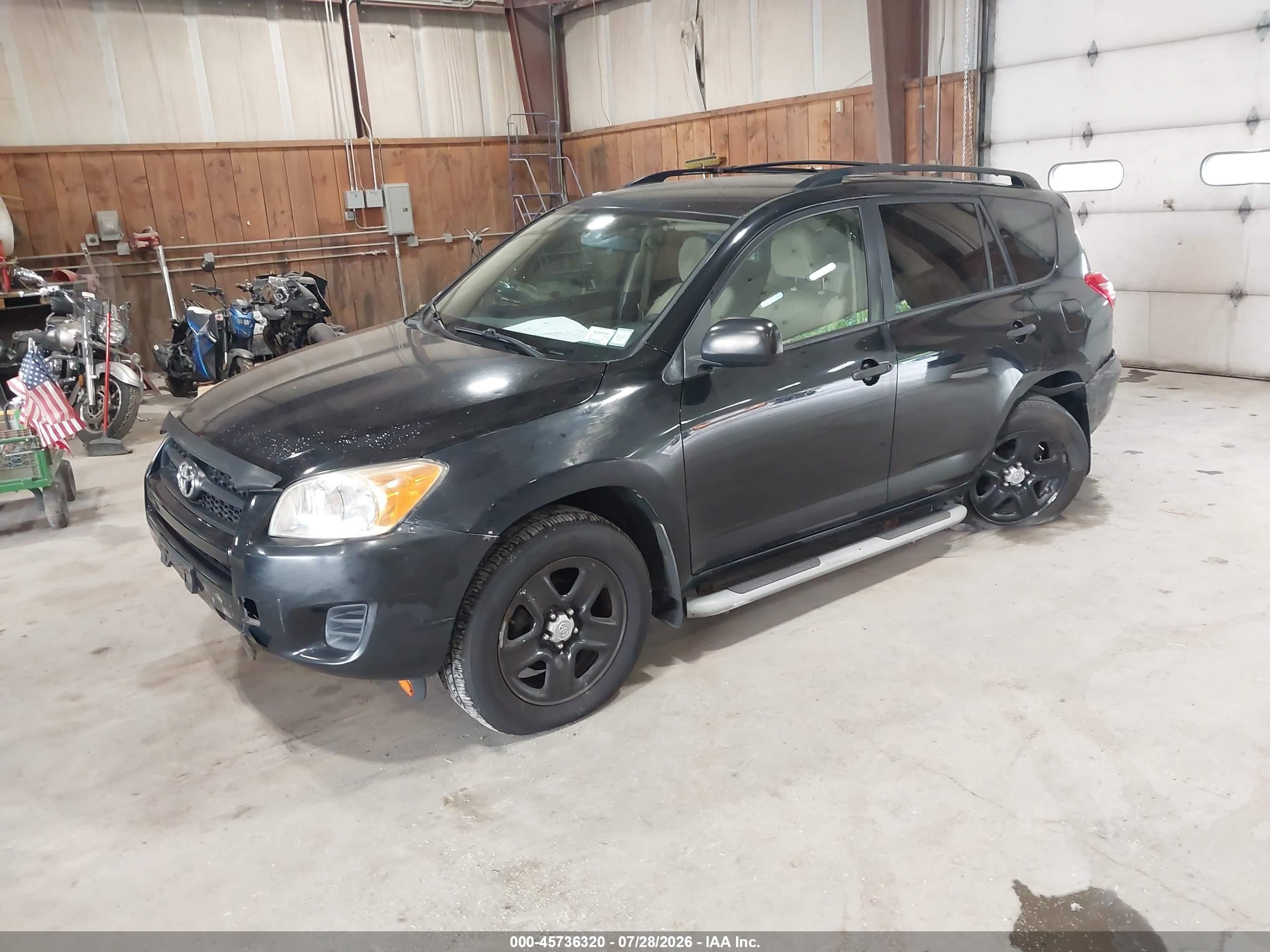 2009 Toyota Rav4   Black vin: JTMBF33V49D019639