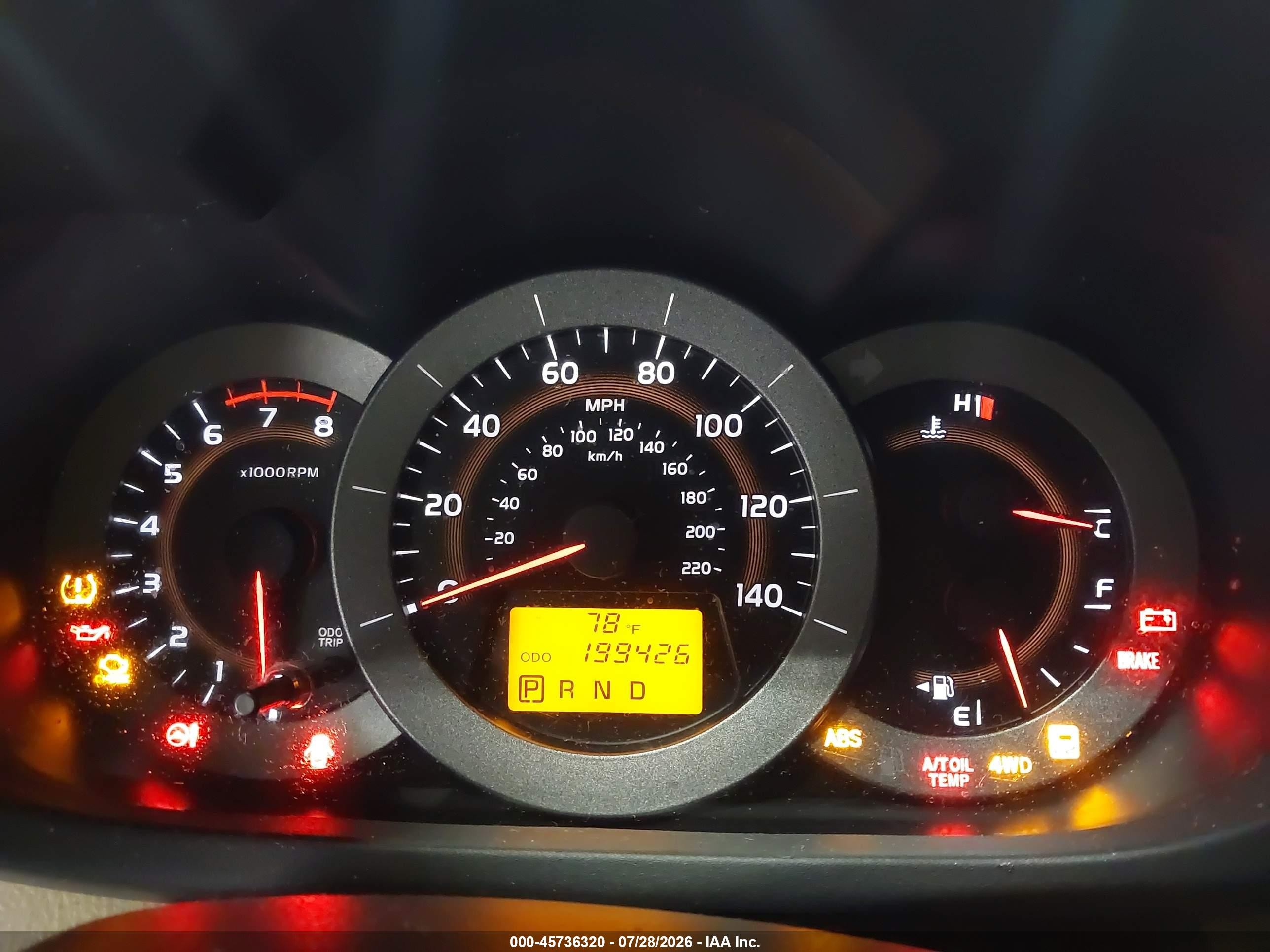 2009 Toyota Rav4   Black vin: JTMBF33V49D019639