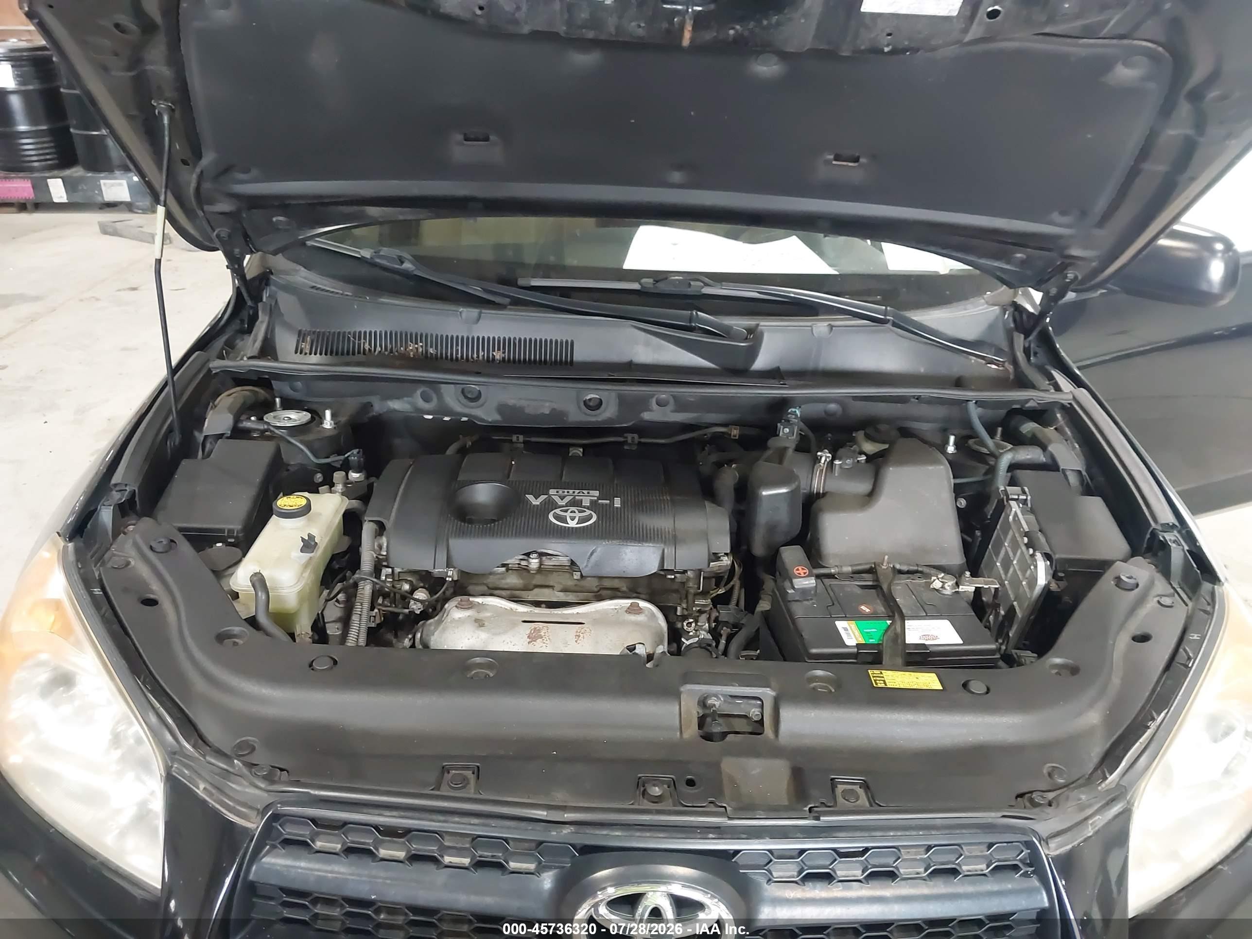 2009 Toyota Rav4   Black vin: JTMBF33V49D019639