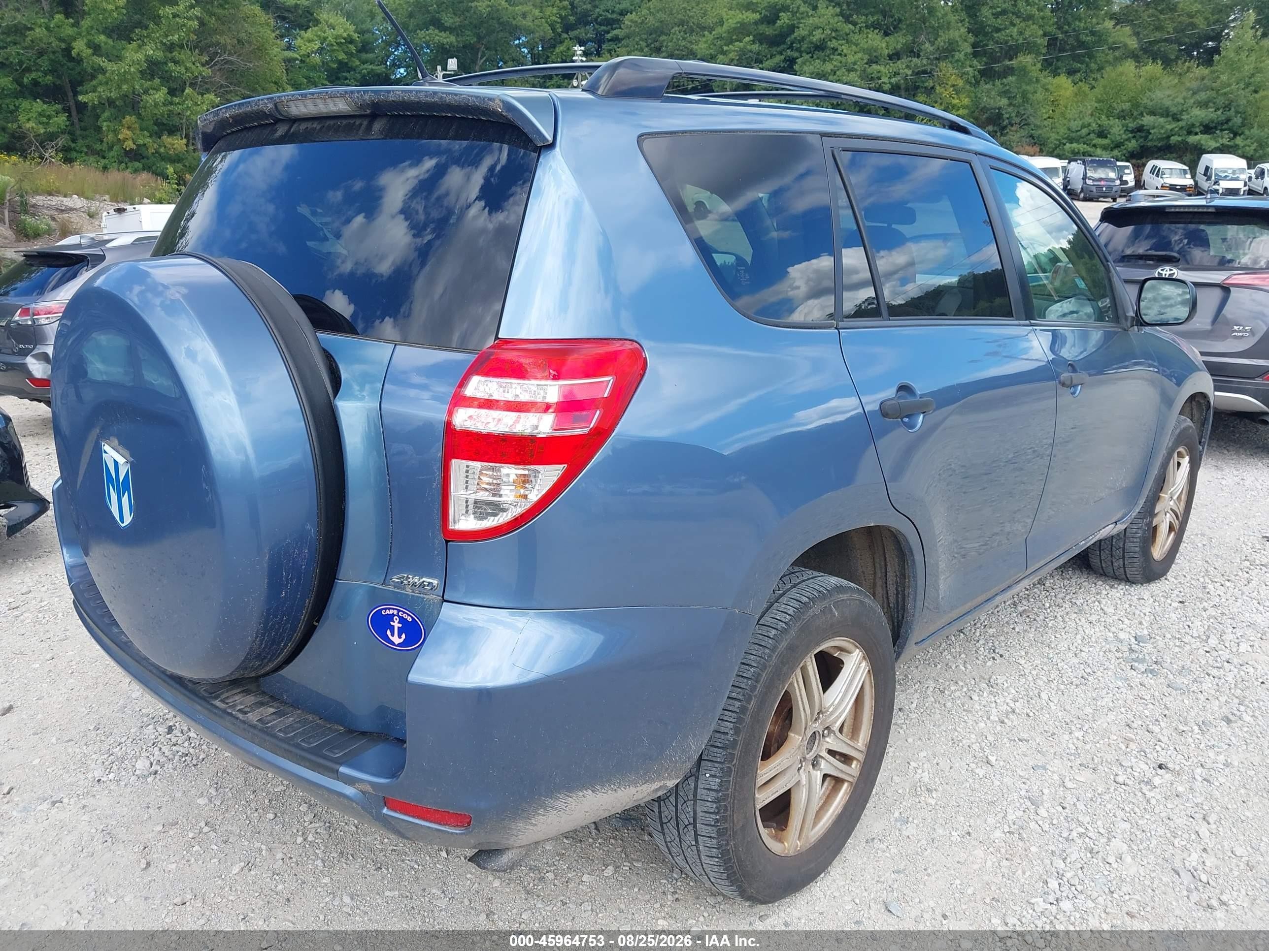 2009 Toyota Rav4   Blue vin: JTMBF33V595015402