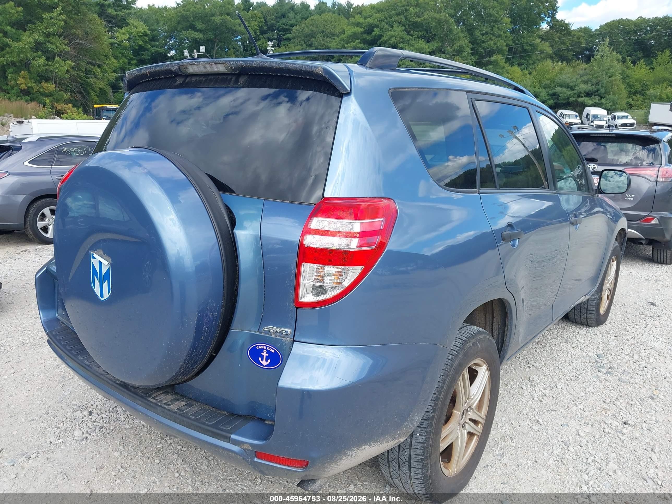 2009 Toyota Rav4   Blue vin: JTMBF33V595015402
