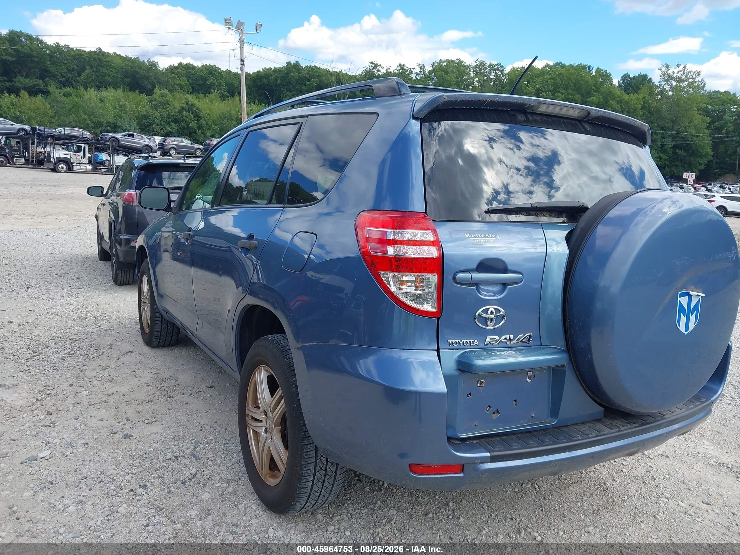2009 Toyota Rav4   Blue vin: JTMBF33V595015402