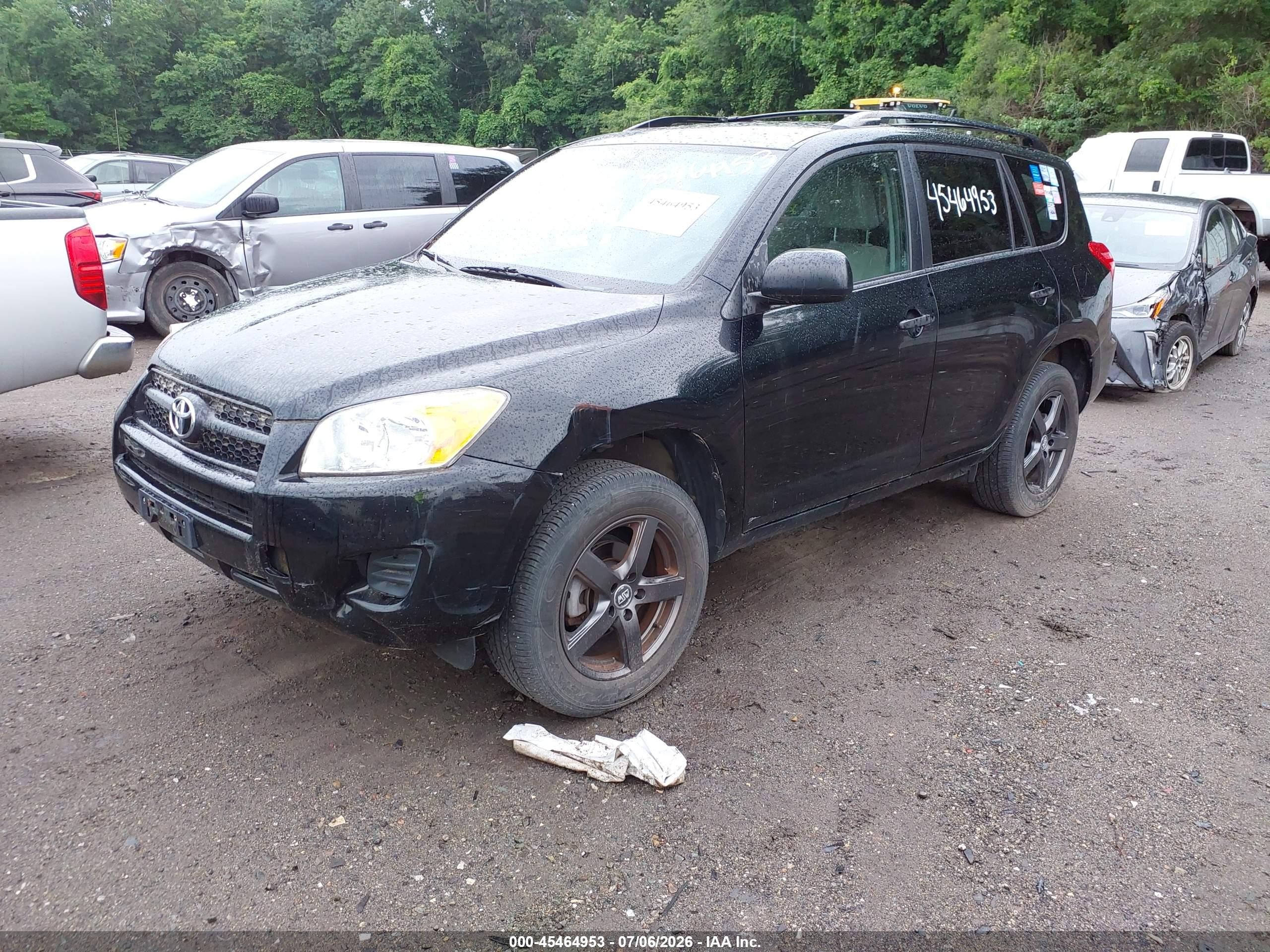 2009 Toyota Rav4   Black vin: JTMBF33V59D008181