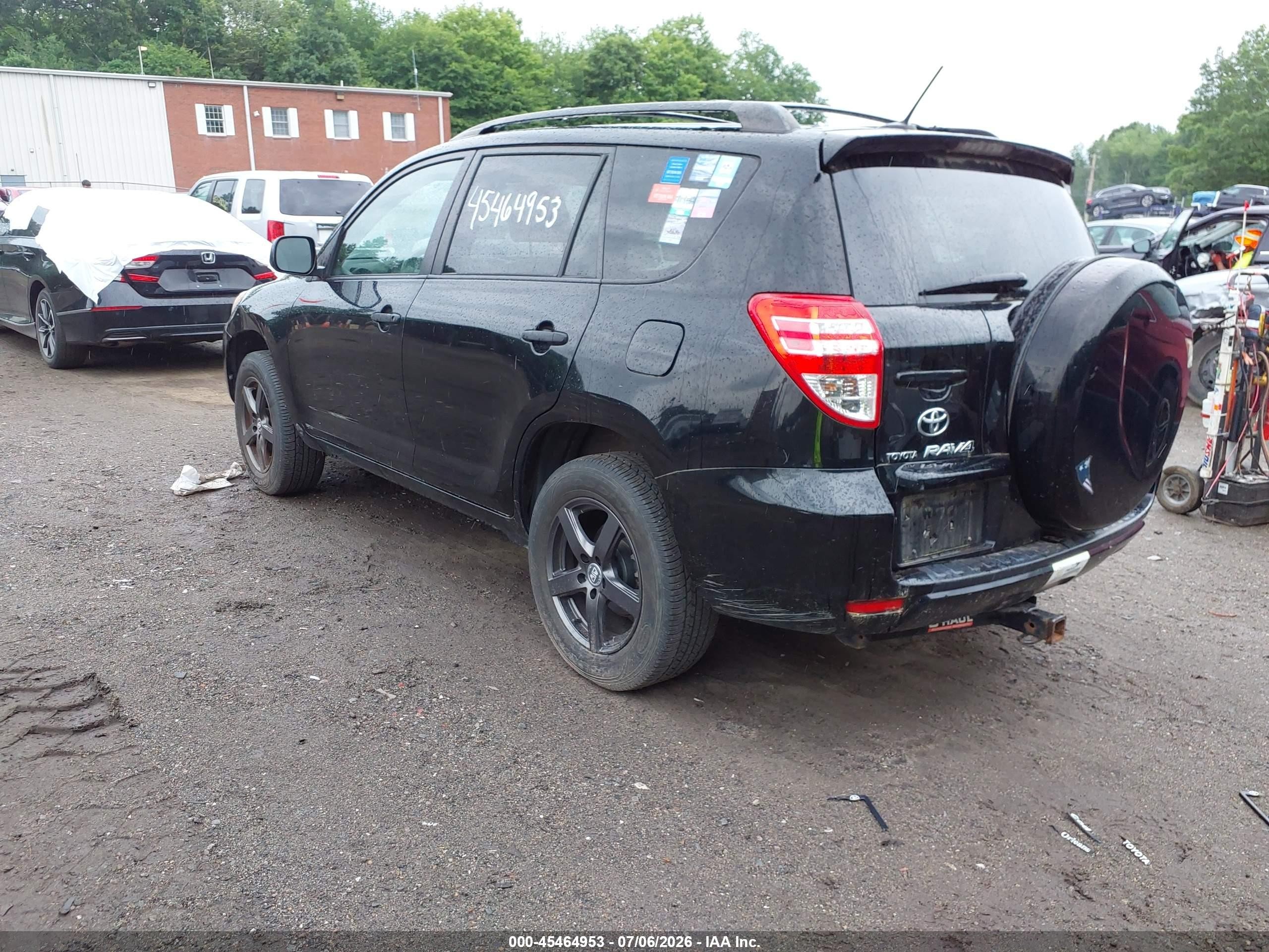2009 Toyota Rav4   Black vin: JTMBF33V59D008181