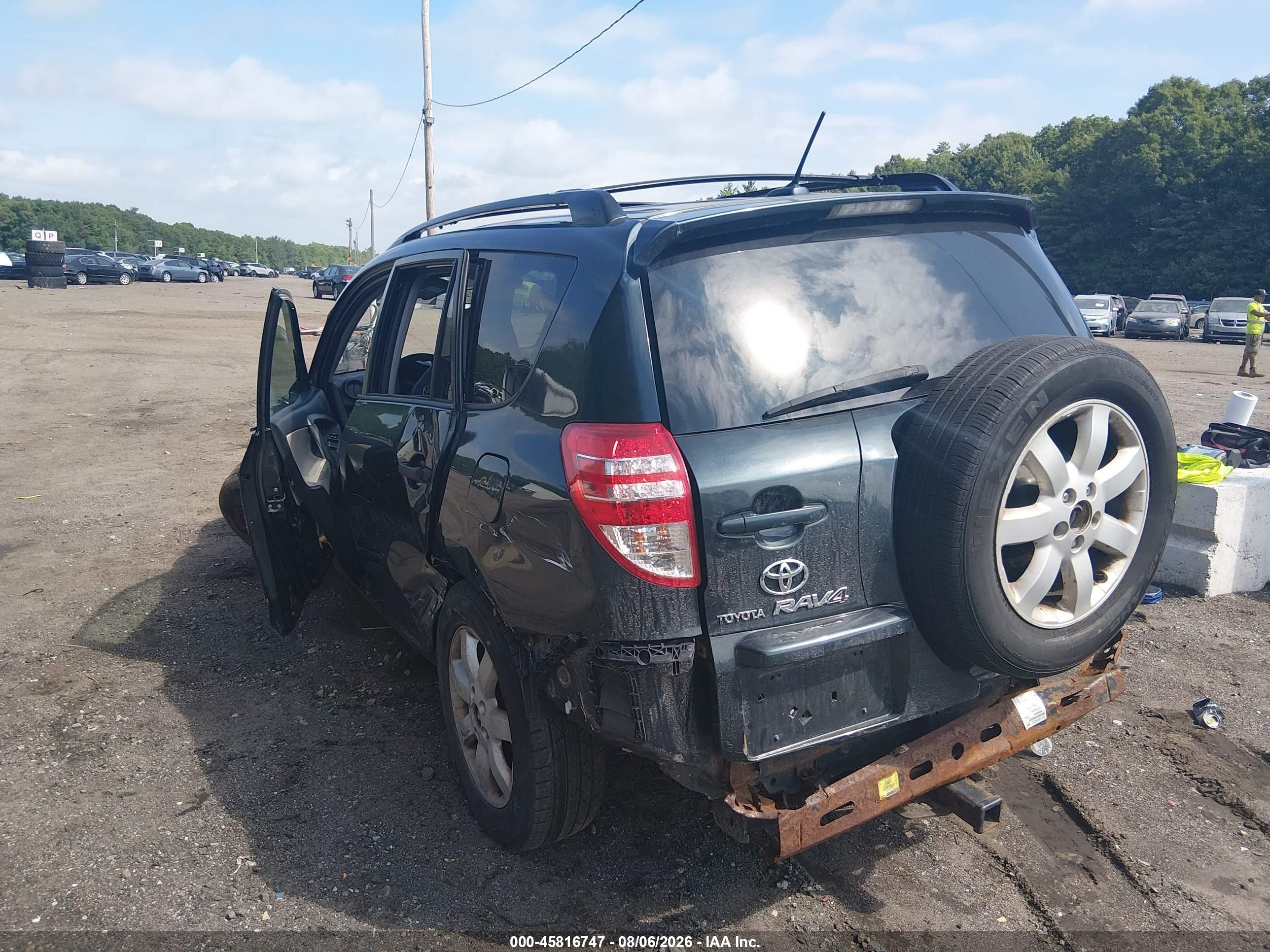 2009 Toyota Rav4 Black vin: JTMBF33V59D008309