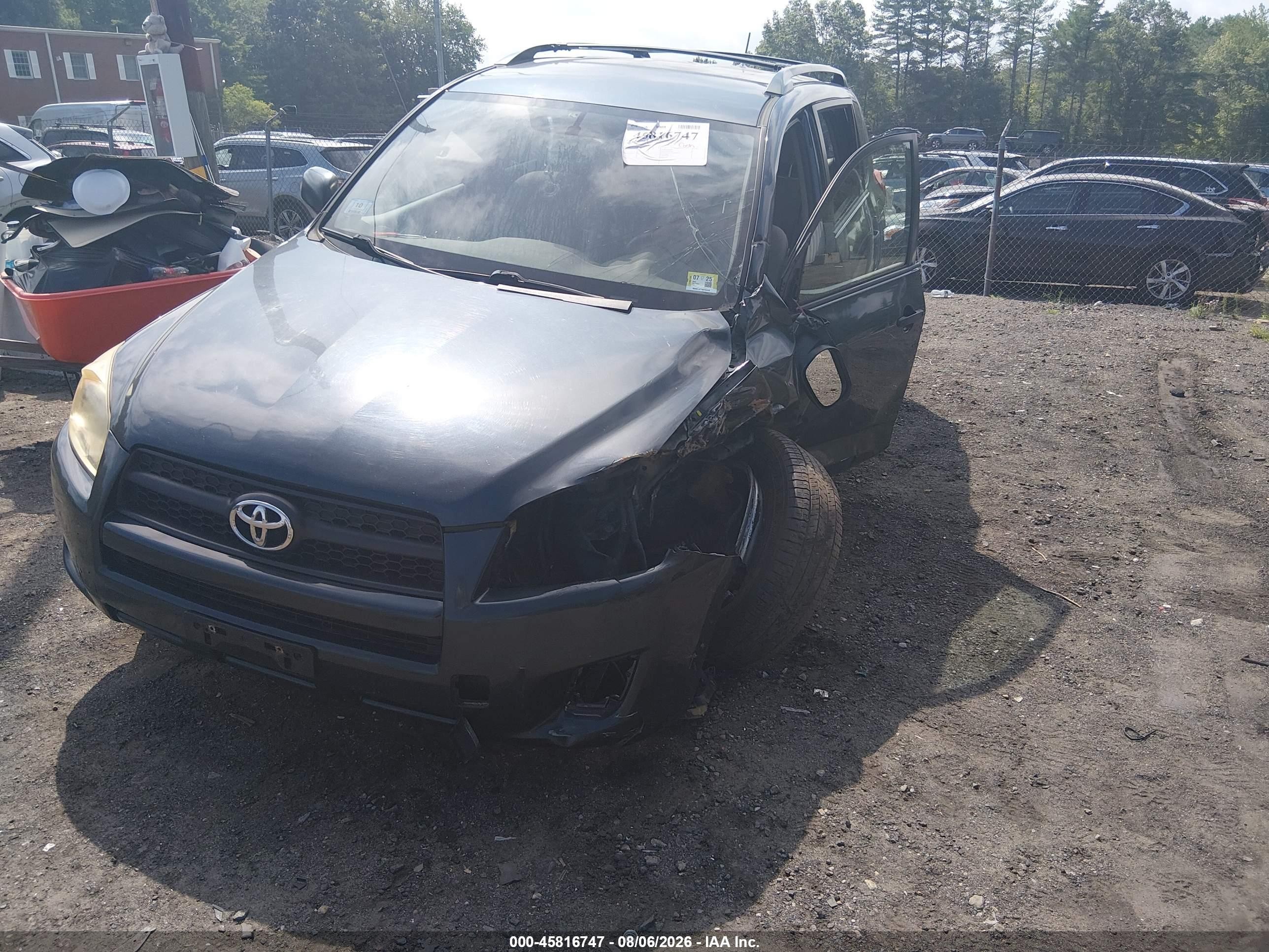2009 Toyota Rav4 Black vin: JTMBF33V59D008309