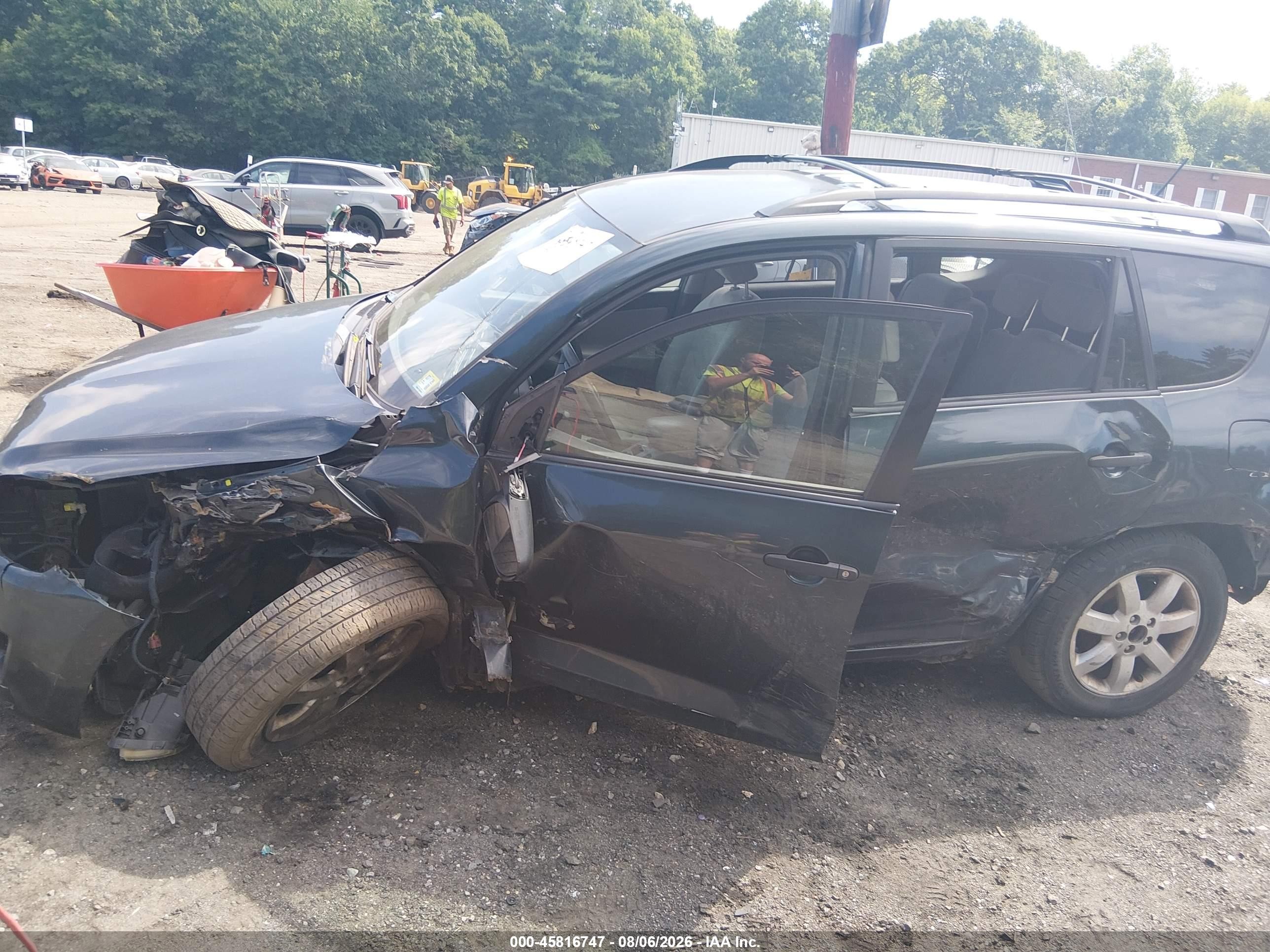 2009 Toyota Rav4 Black vin: JTMBF33V59D008309