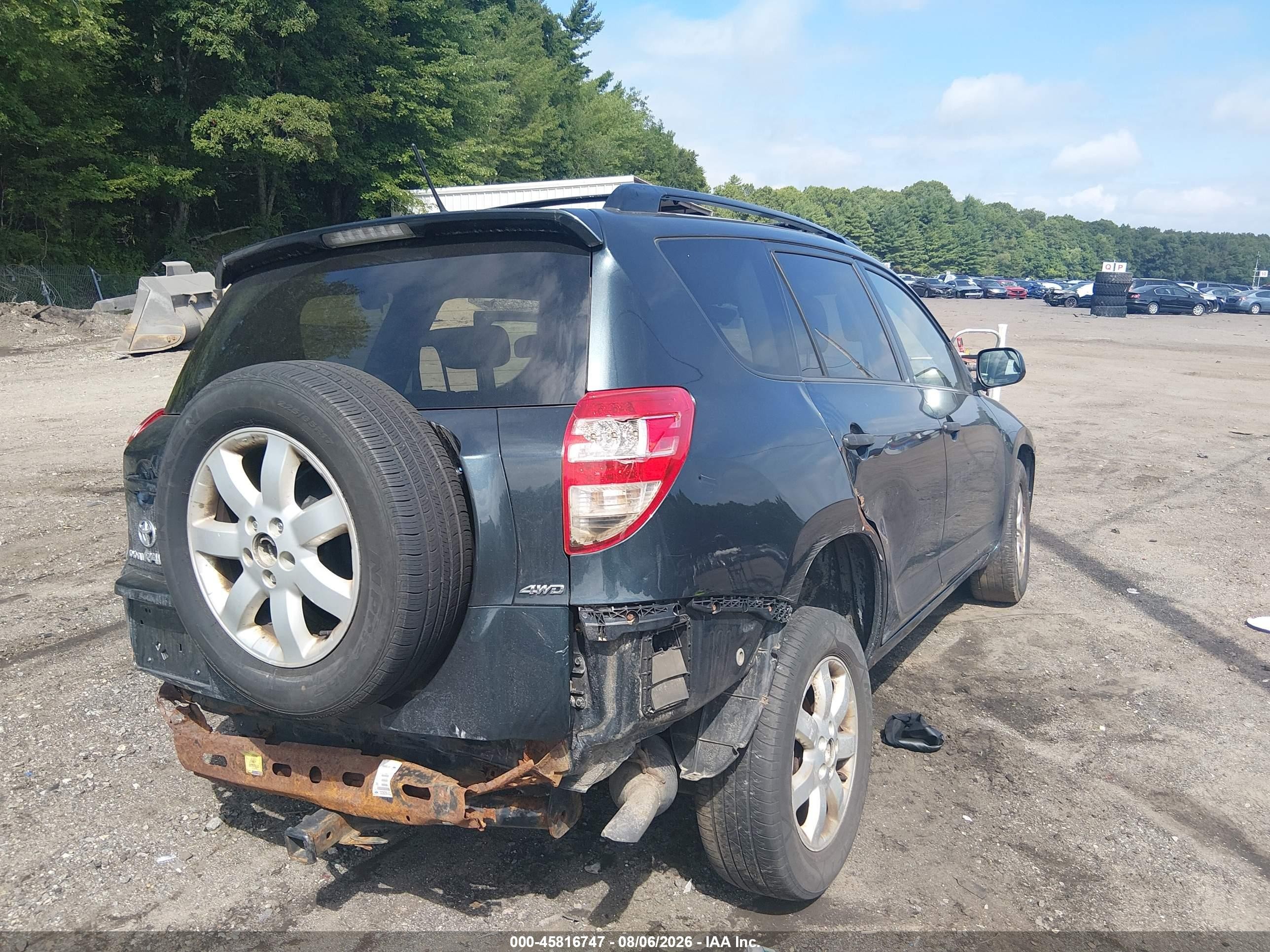 2009 Toyota Rav4 Black vin: JTMBF33V59D008309