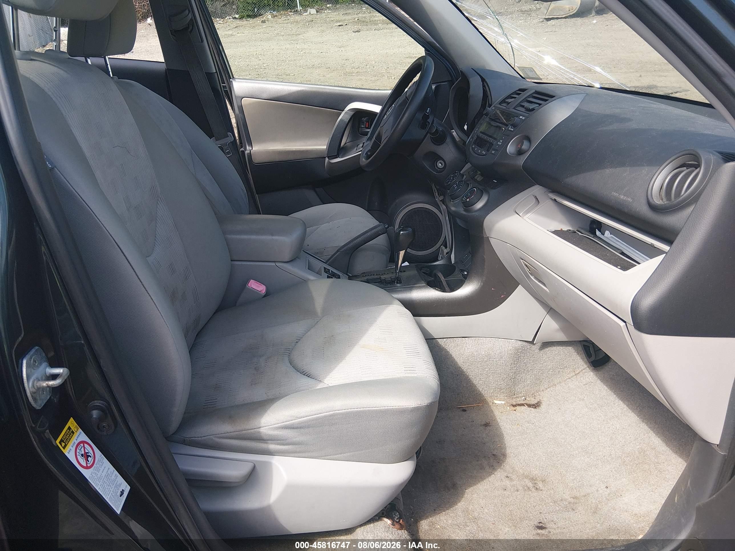 2009 Toyota Rav4 Black vin: JTMBF33V59D008309