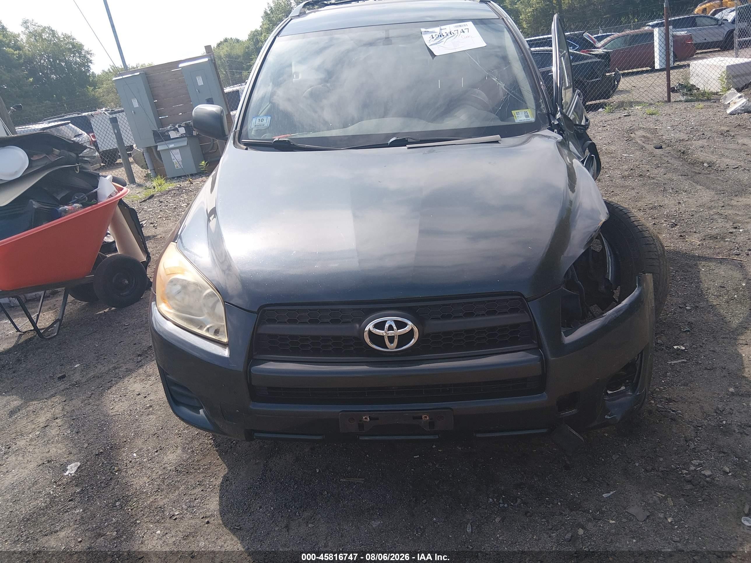 2009 Toyota Rav4 Black vin: JTMBF33V59D008309