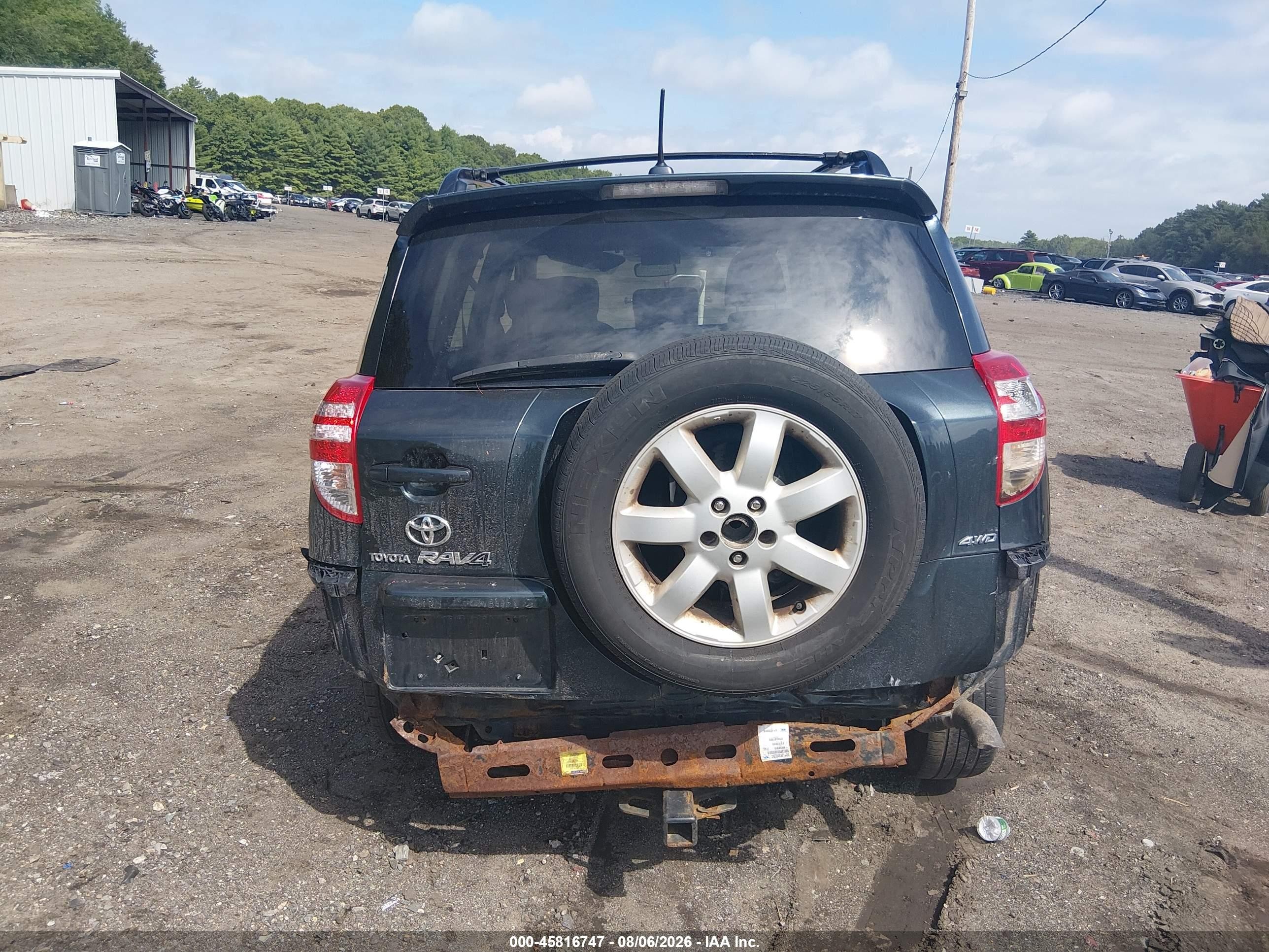 2009 Toyota Rav4 Black vin: JTMBF33V59D008309
