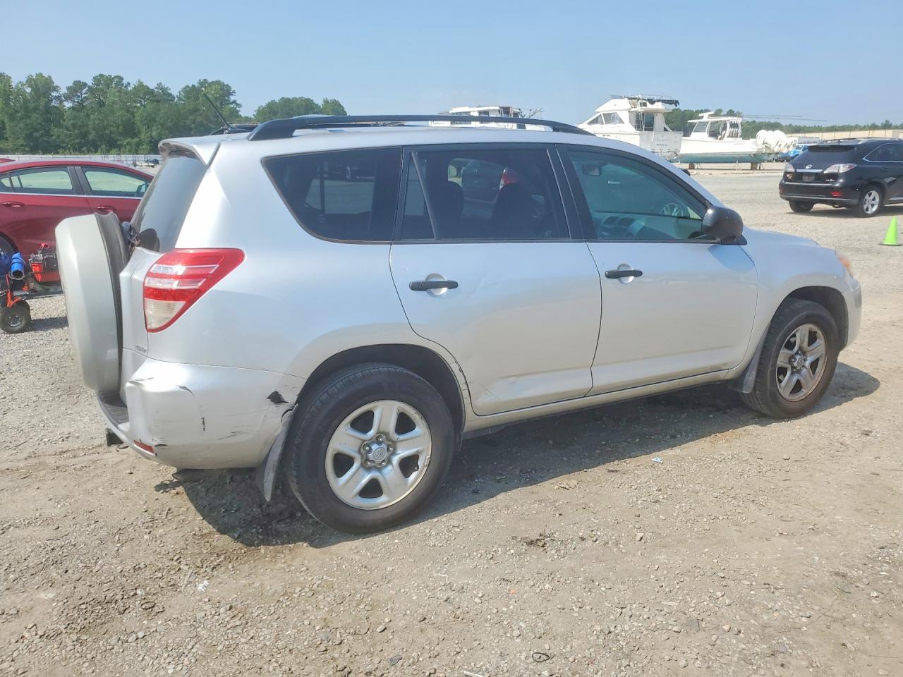 2009 Toyota Rav4 Base Silver vin: JTMBF33V59D017351