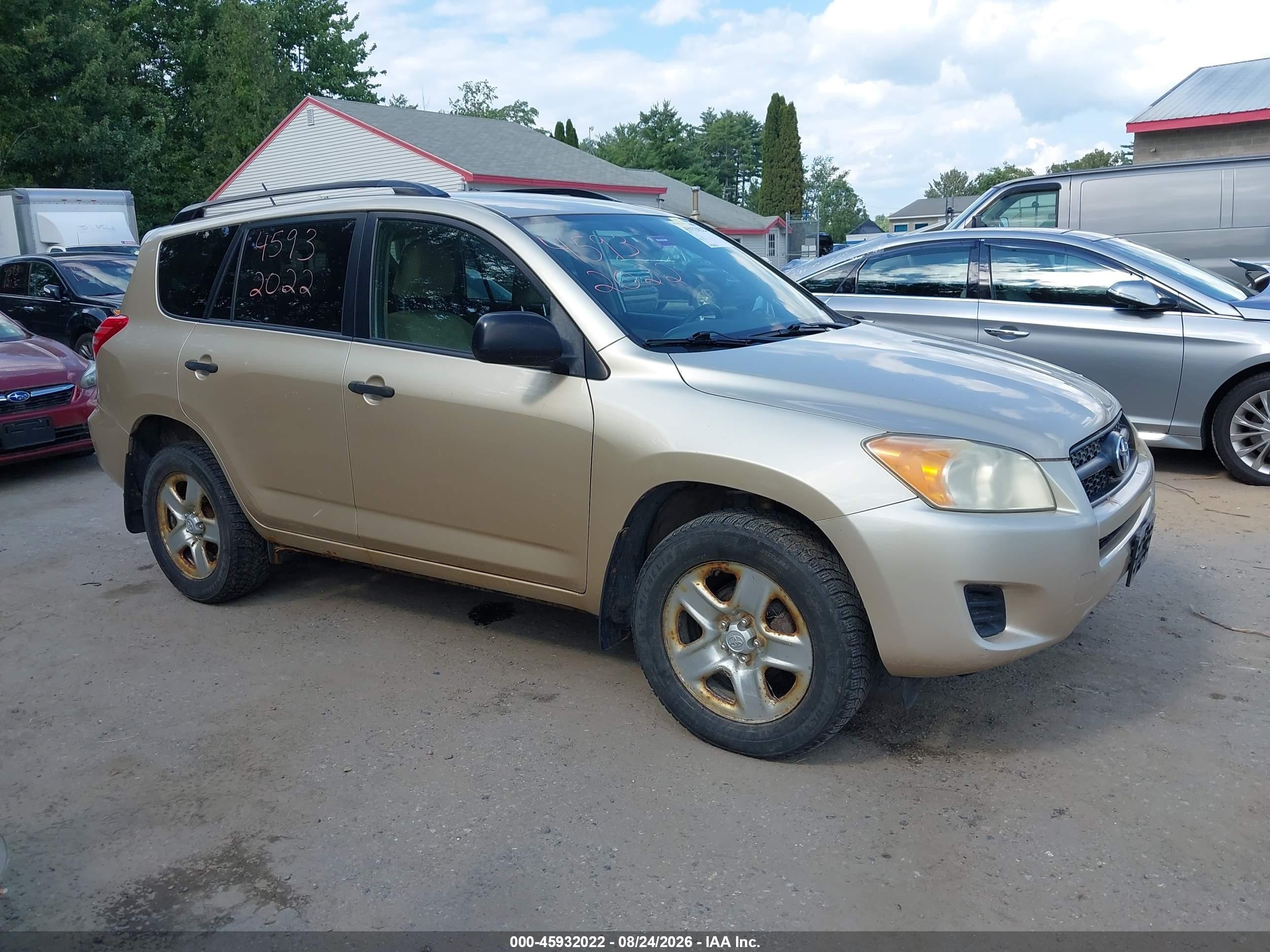 2009 Toyota Rav4   Gold vin: JTMBF33V695009723