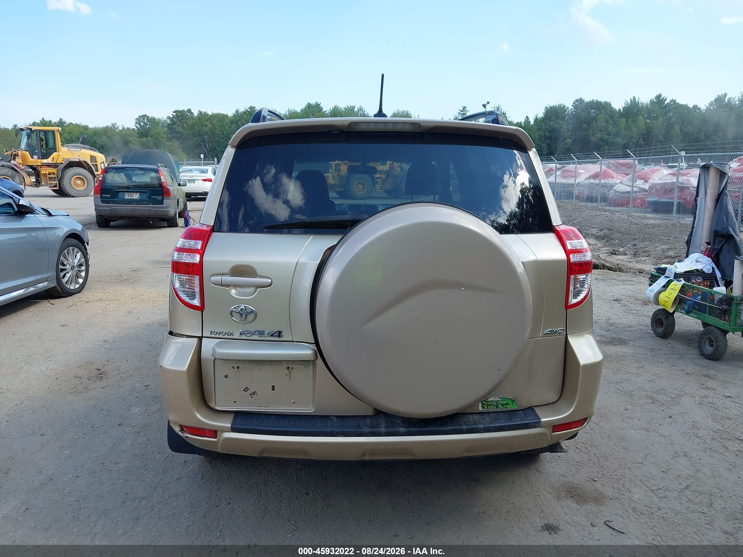 2009 Toyota Rav4   Gold vin: JTMBF33V695009723