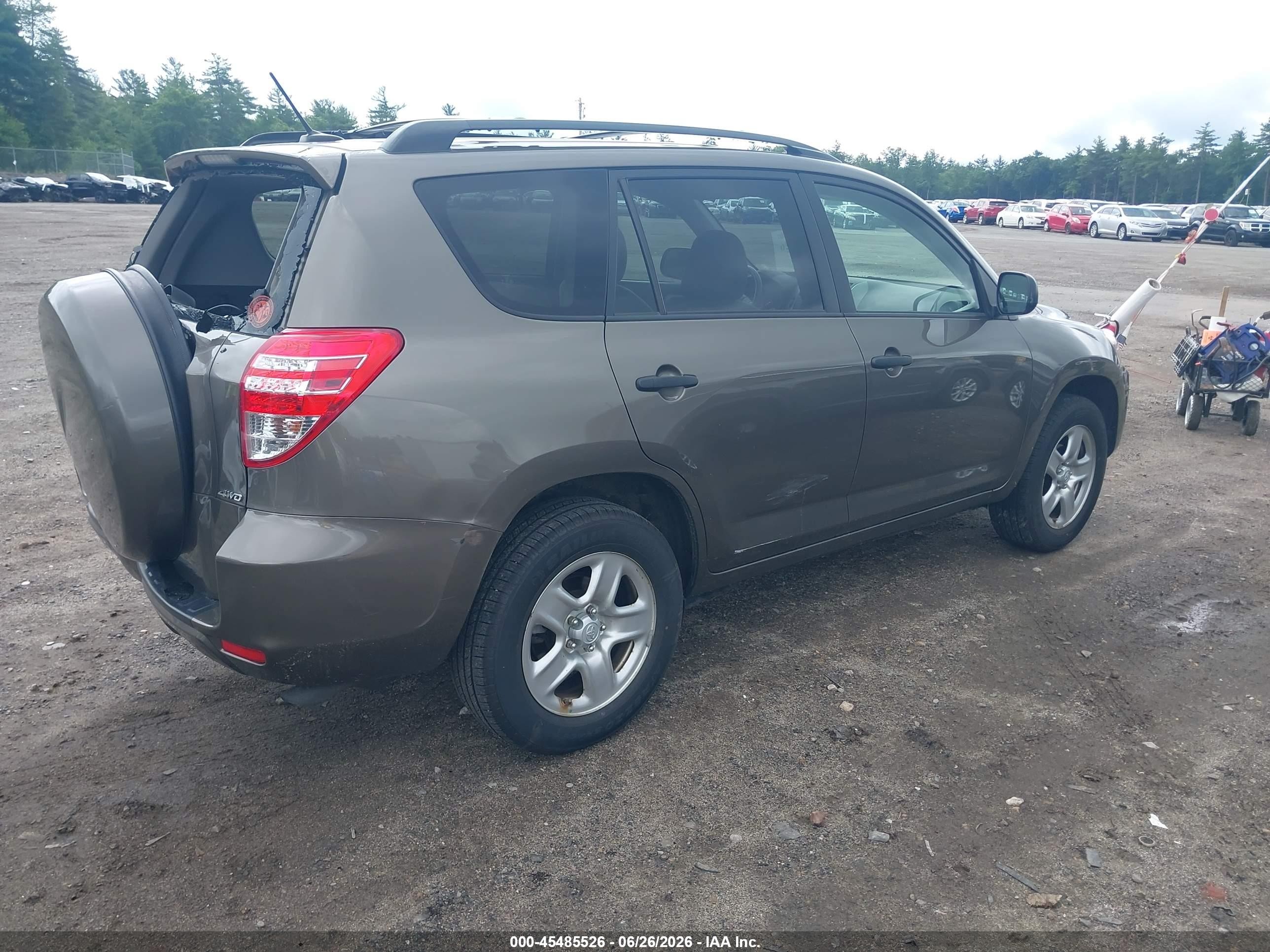 2009 Toyota Rav4   Brown vin: JTMBF33V695010998