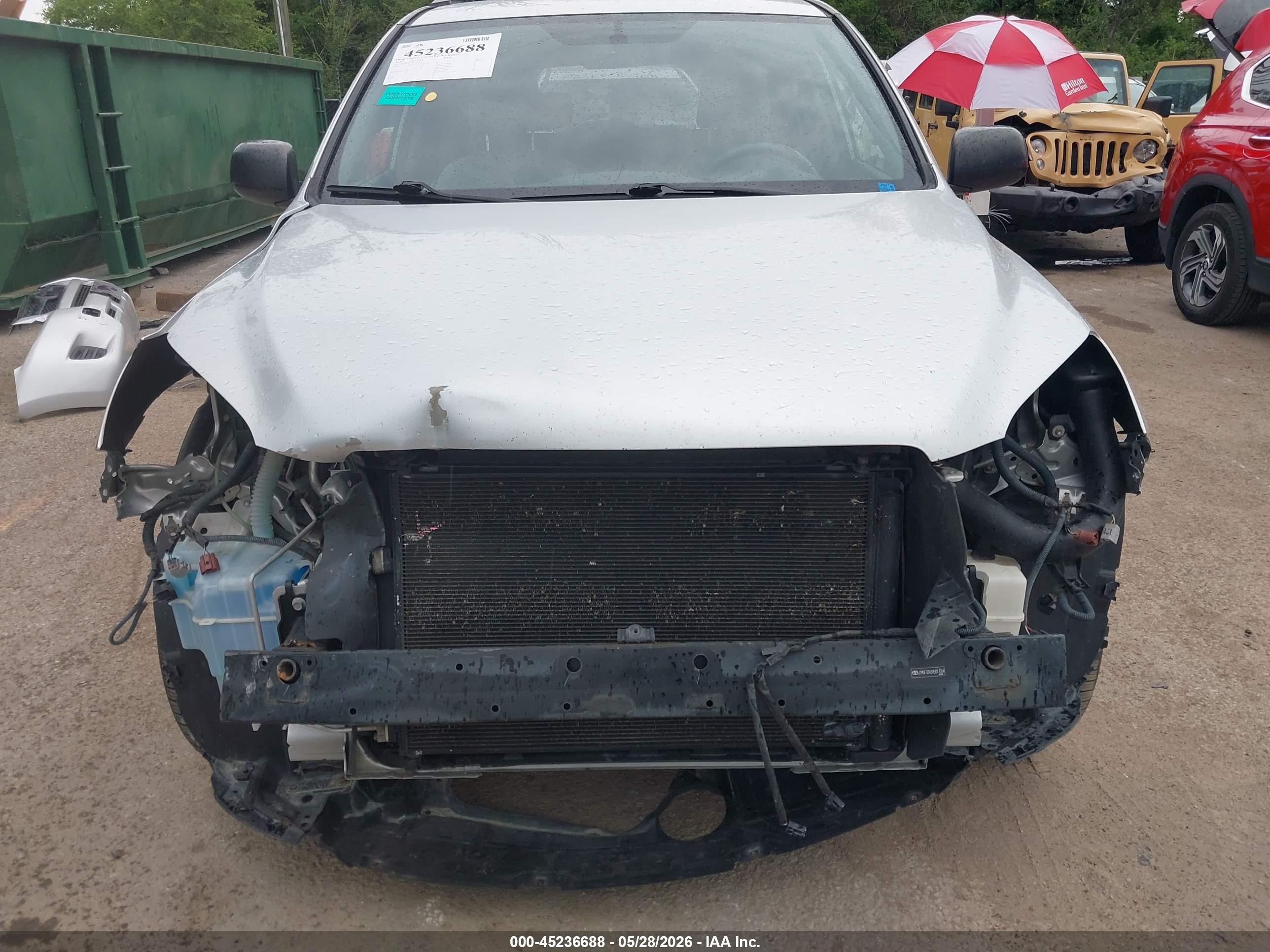 2009 Toyota Rav4   Silver vin: JTMBF33V695017014