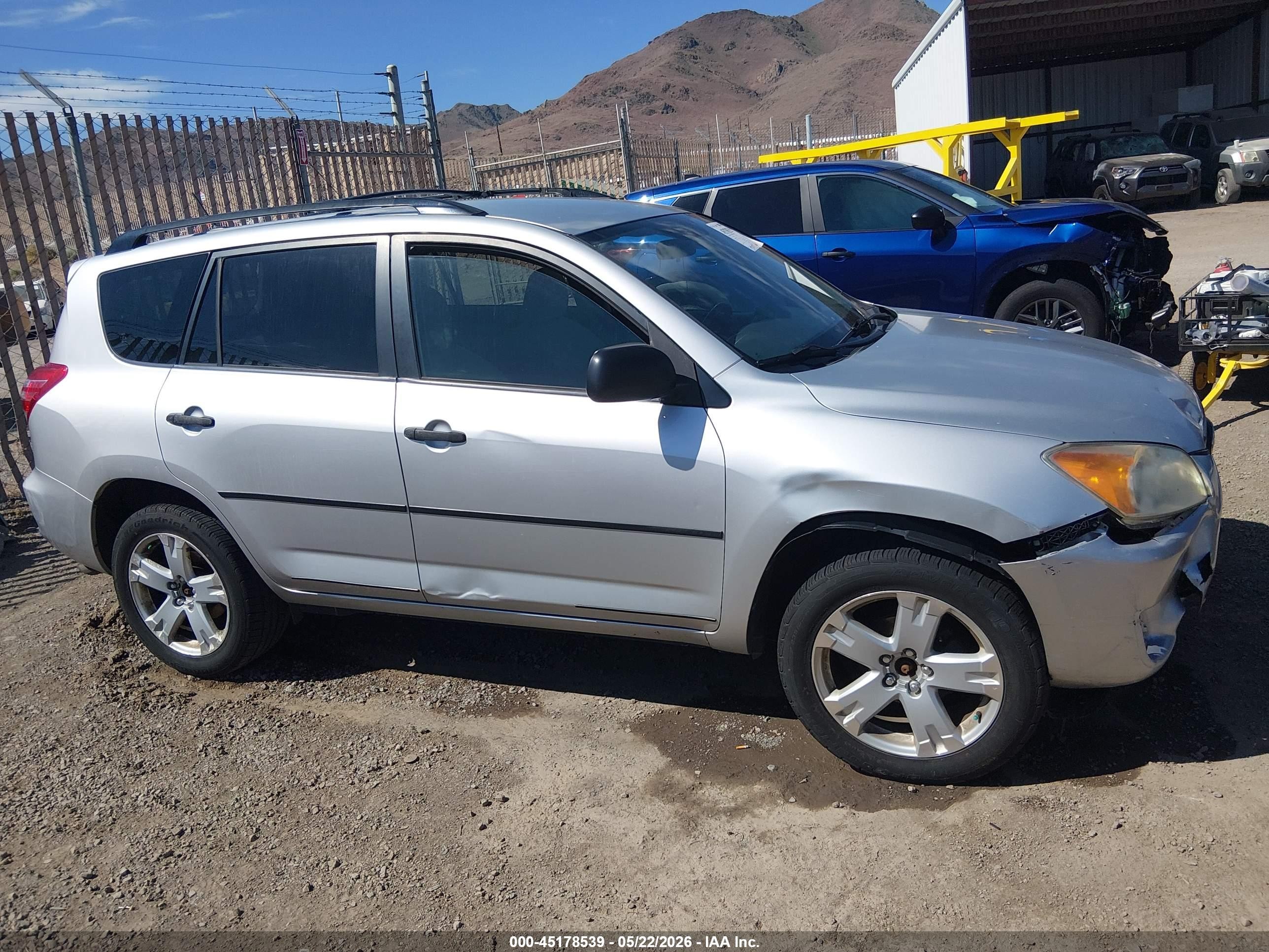 2009 Toyota Rav4   Silver vin: JTMBF33V69D012109