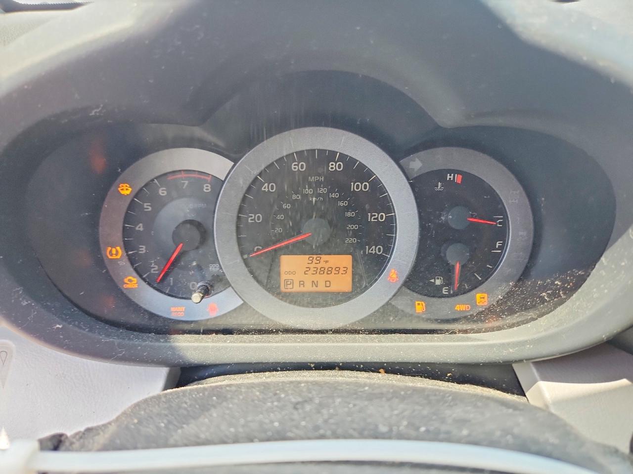 2009 Toyota Rav4 Base Silver vin: JTMBF33V69D017617