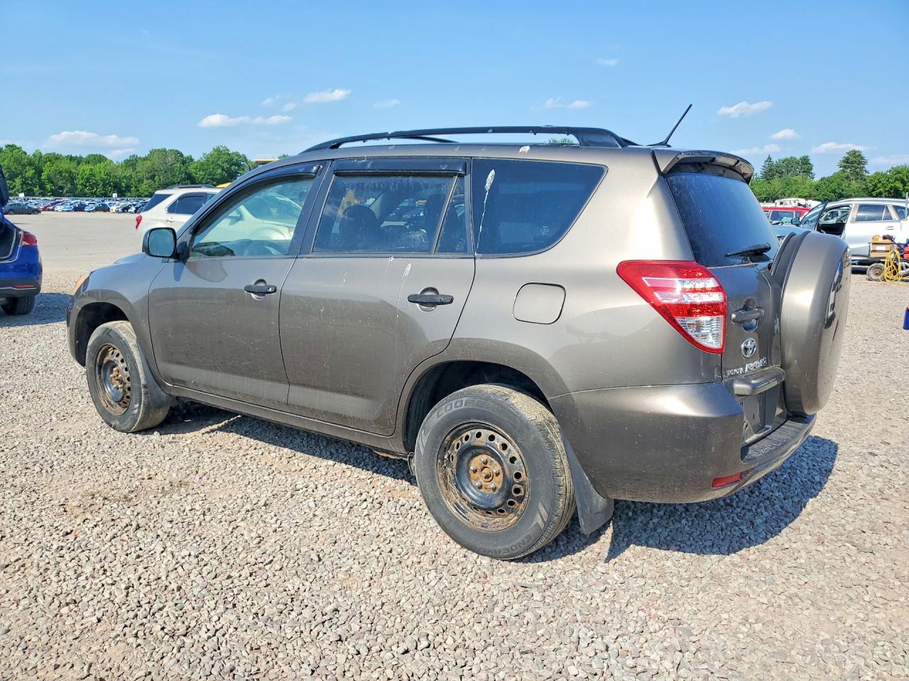 2009 Toyota Rav4 Base Gray vin: JTMBF33V795001081