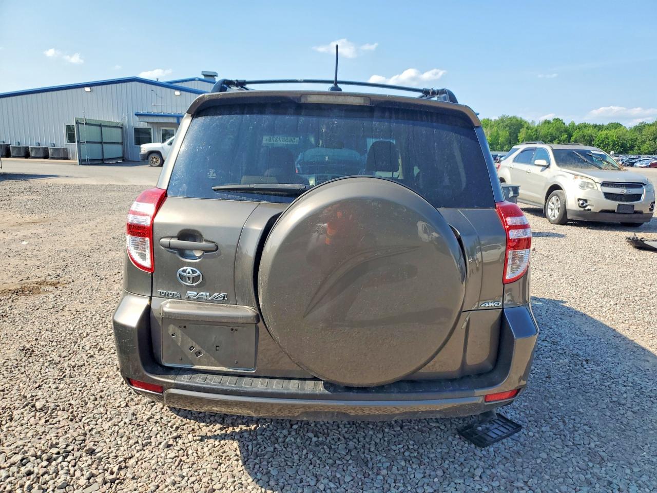 2009 Toyota Rav4 Base Gray vin: JTMBF33V795001081