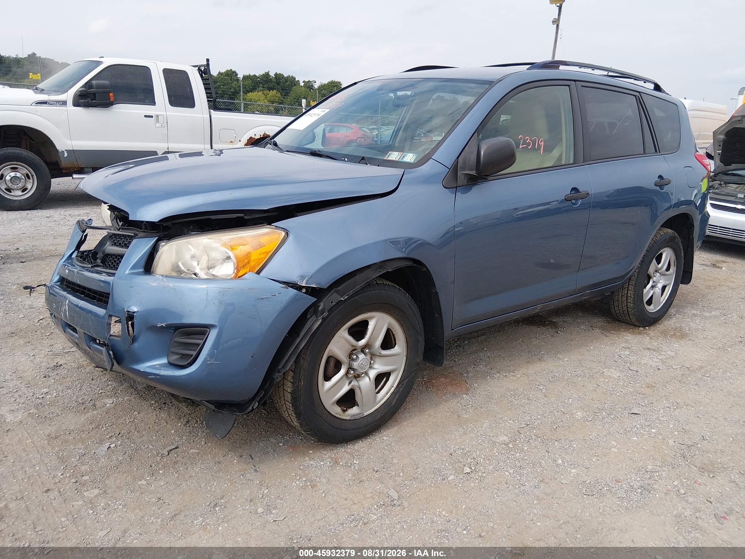 2009 Toyota Rav4   Light Blue vin: JTMBF33V795016051