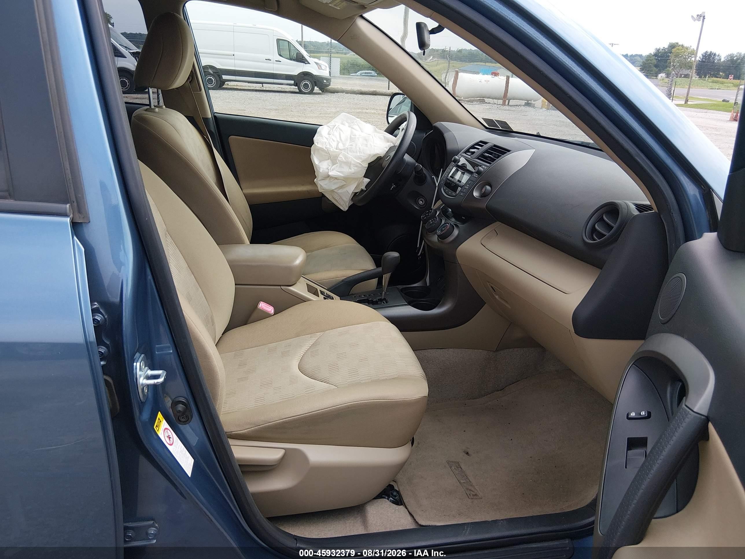 2009 Toyota Rav4   Light Blue vin: JTMBF33V795016051