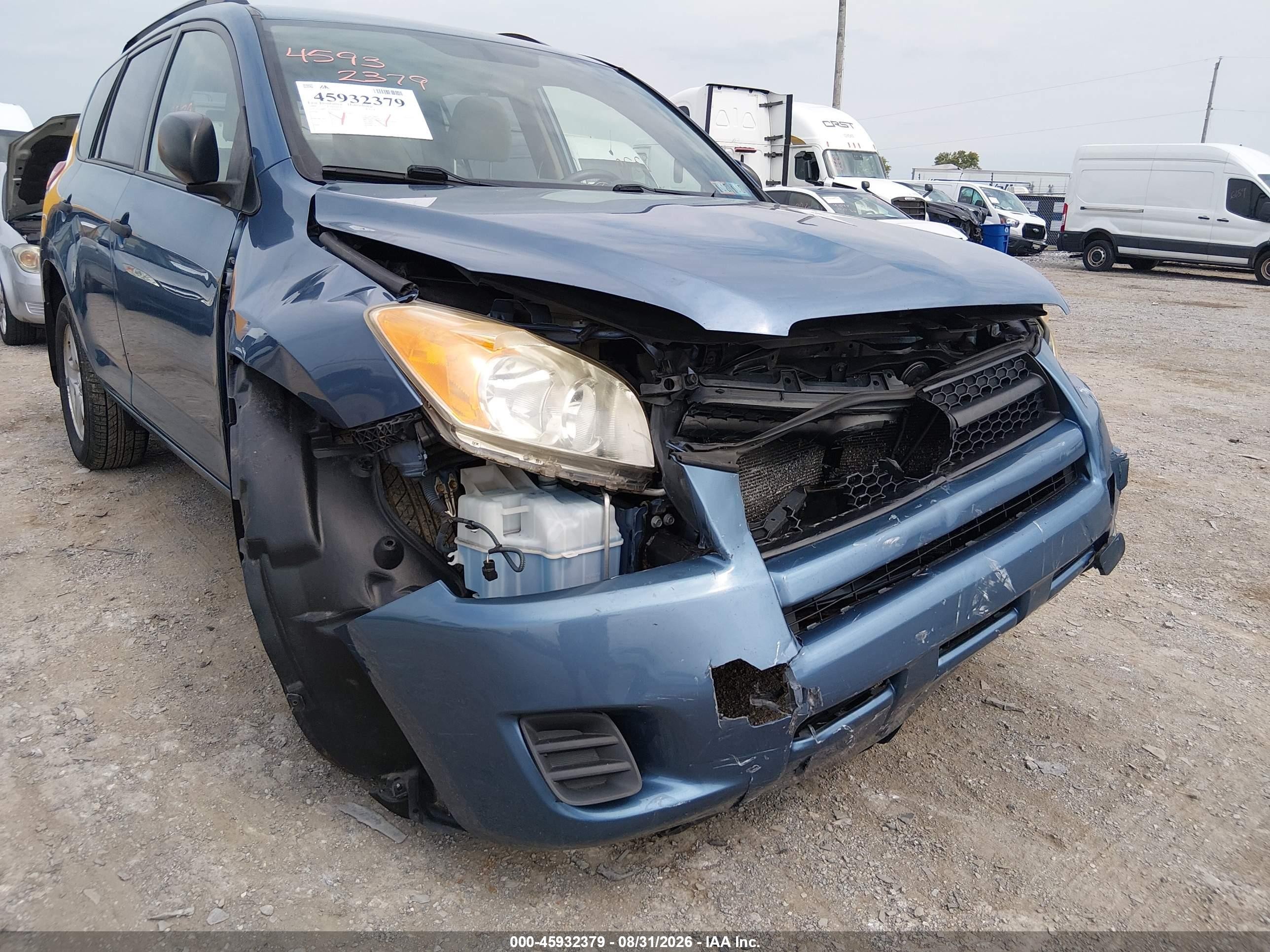 2009 Toyota Rav4   Light Blue vin: JTMBF33V795016051
