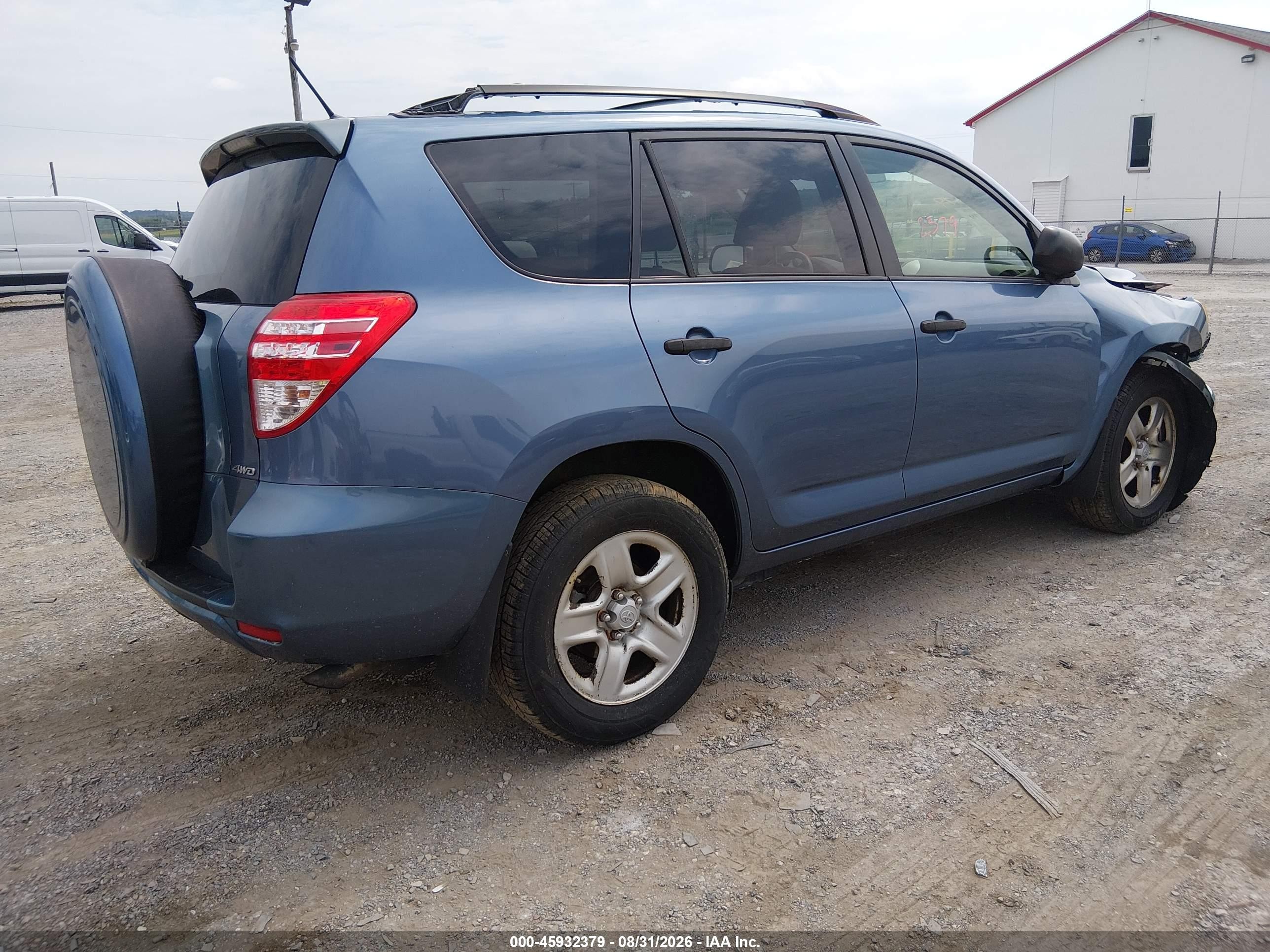 2009 Toyota Rav4   Light Blue vin: JTMBF33V795016051