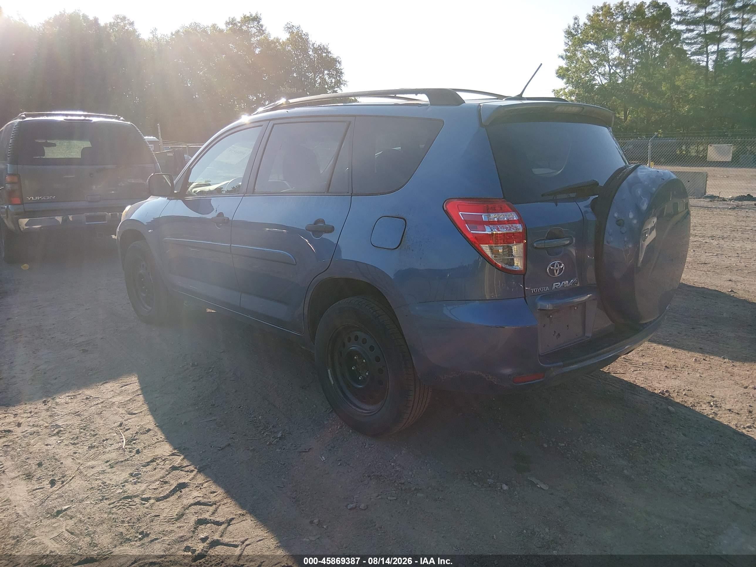 2009 Toyota Rav4   Blue vin: JTMBF33V79D001829