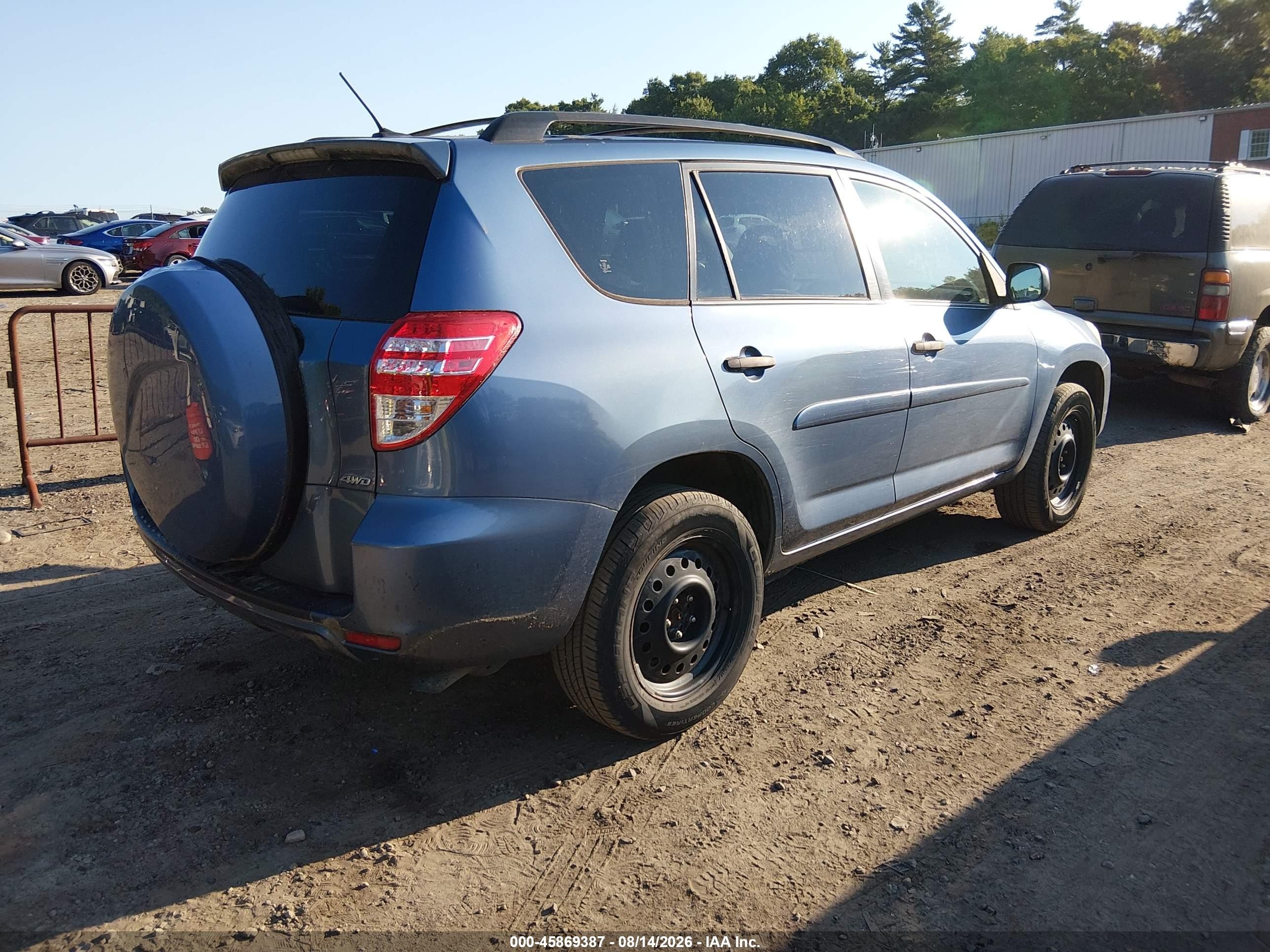2009 Toyota Rav4   Blue vin: JTMBF33V79D001829