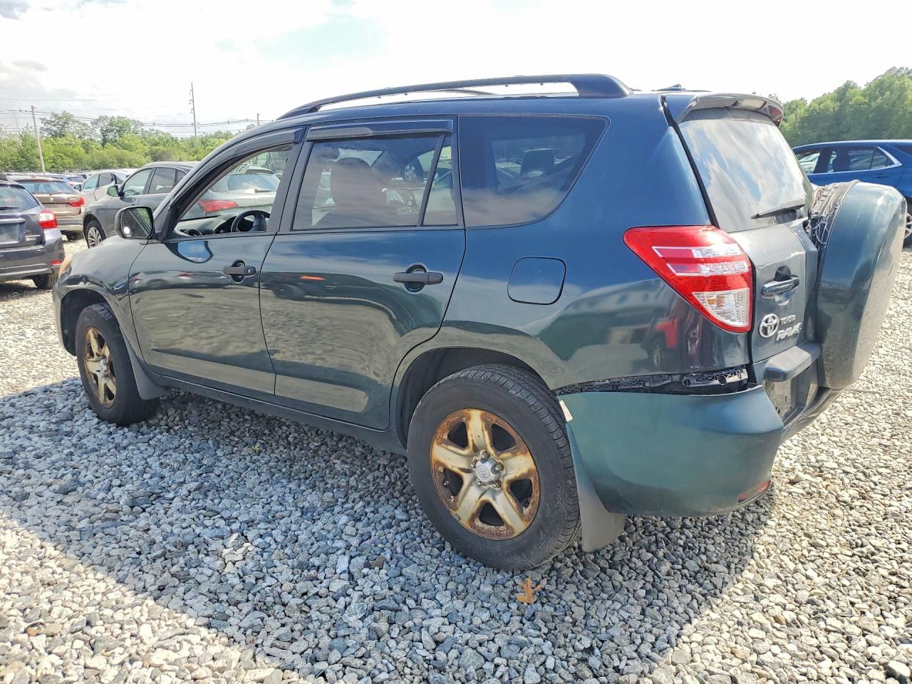 2009 Toyota Rav4 Base Green vin: JTMBF33V79D002916