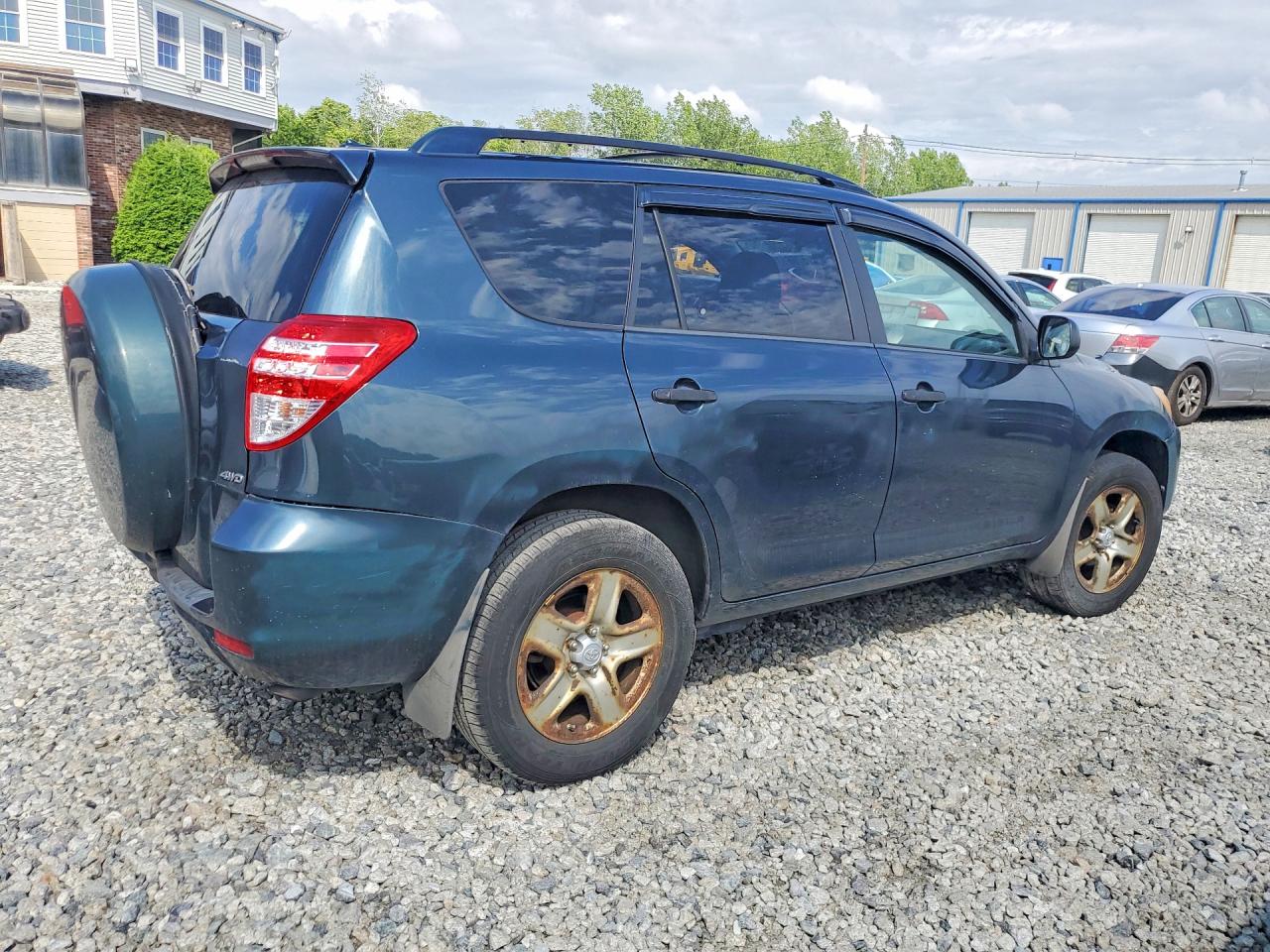2009 Toyota Rav4 Base Green vin: JTMBF33V79D002916
