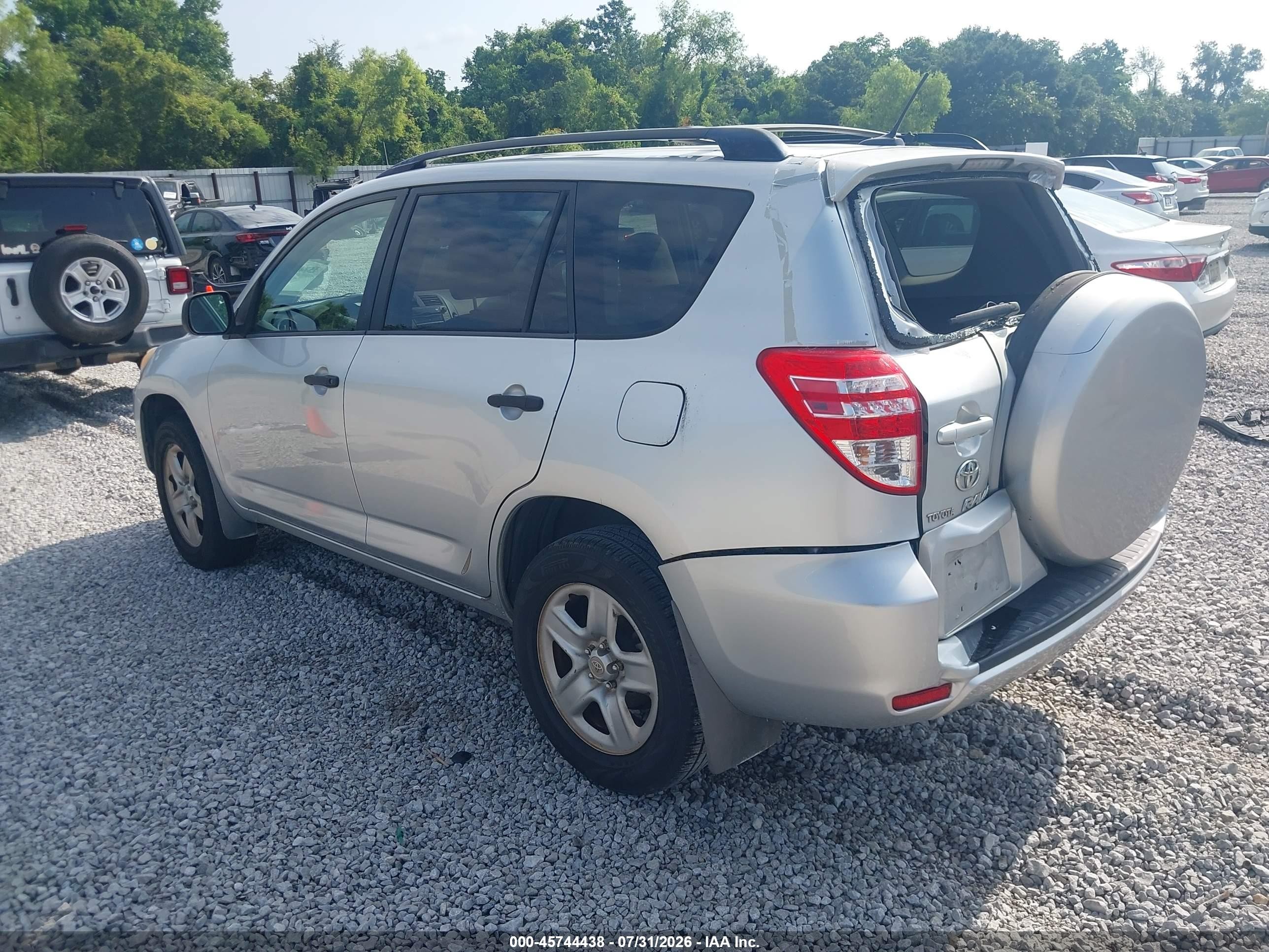 2009 Toyota Rav4   Silver vin: JTMBF33V79D003743