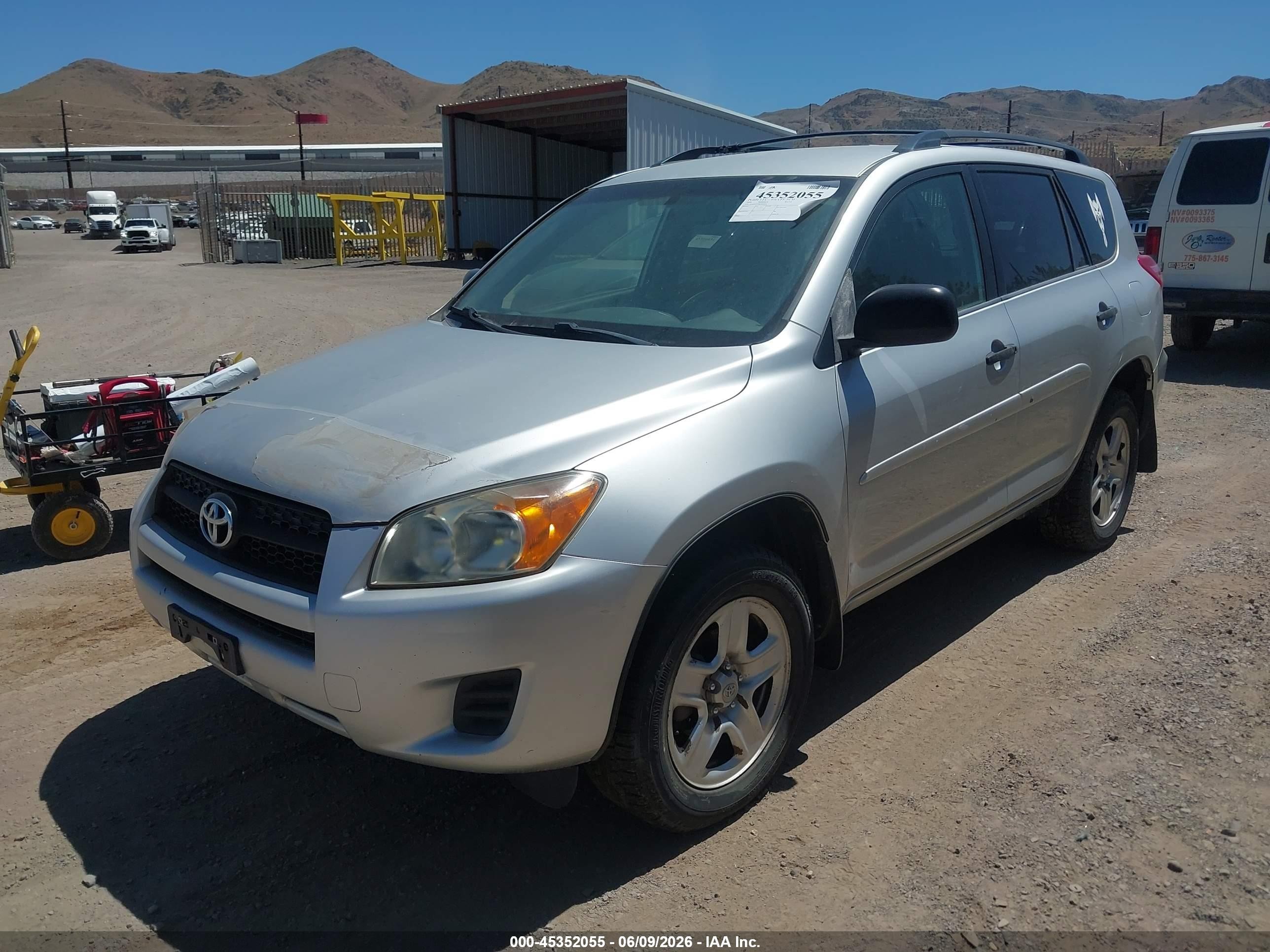 2009 Toyota Rav4   Silver vin: JTMBF33V89D005453